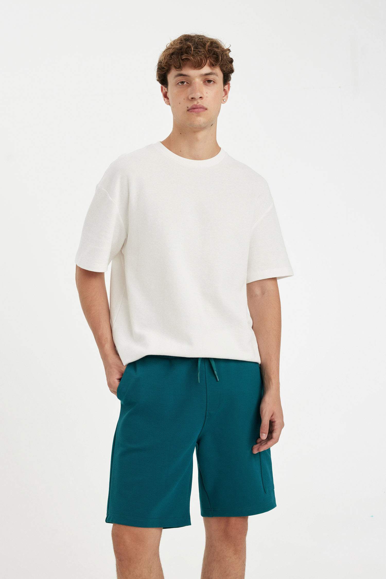Regular Fit Regular Hem Shorts