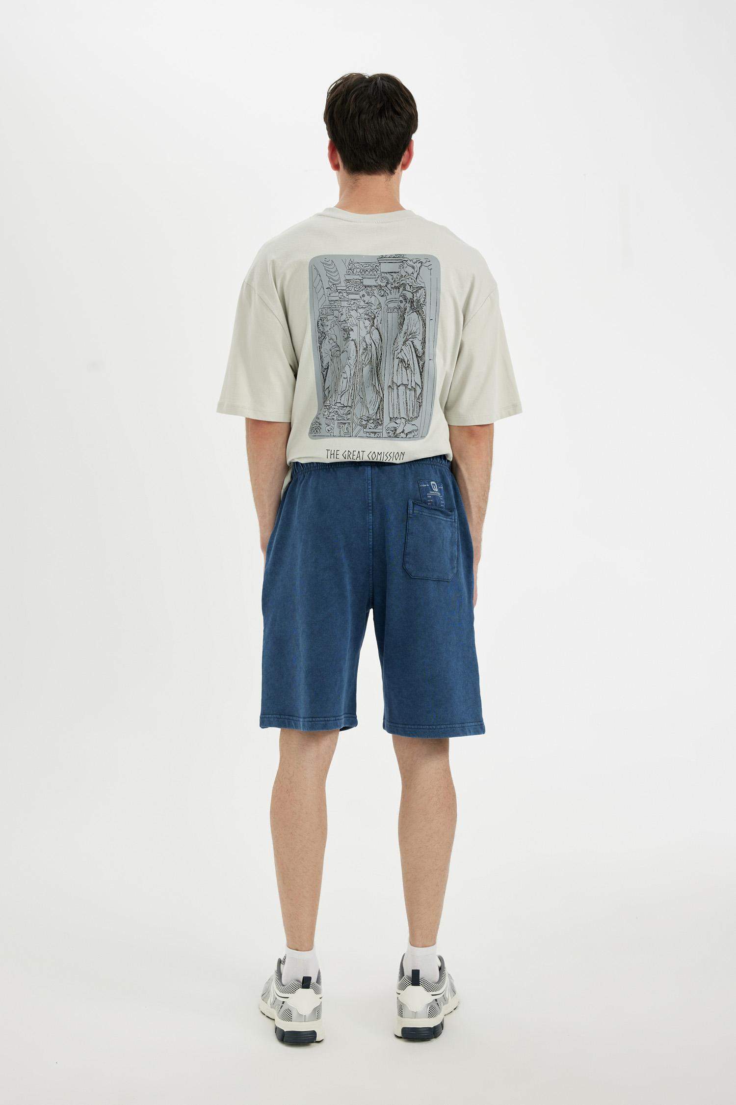 شورت كارجو اوفر سايز بجيب