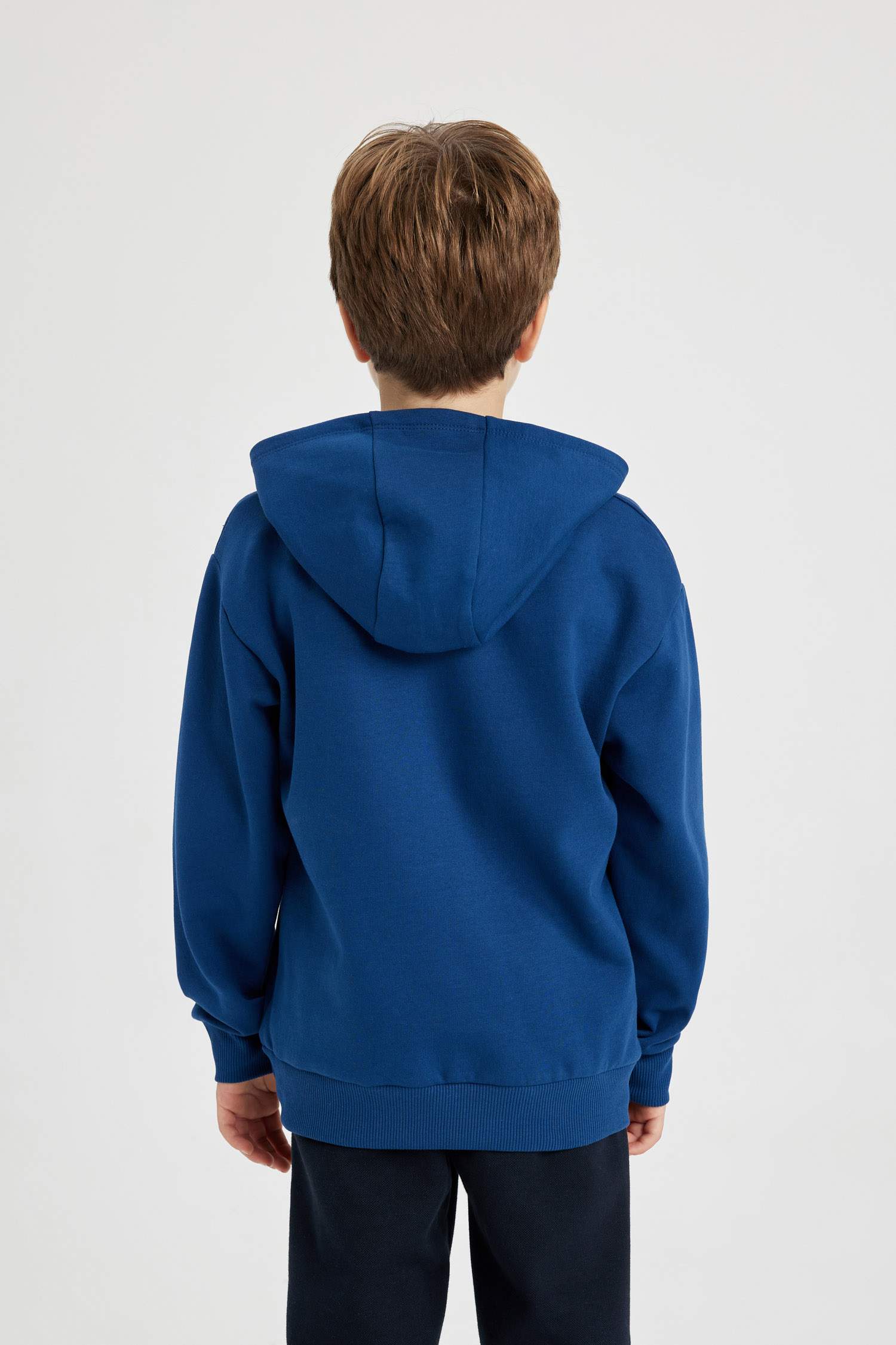 سويت شيرت ولادي قصة عادية بغطاء للرأس من سلاحف النينجا