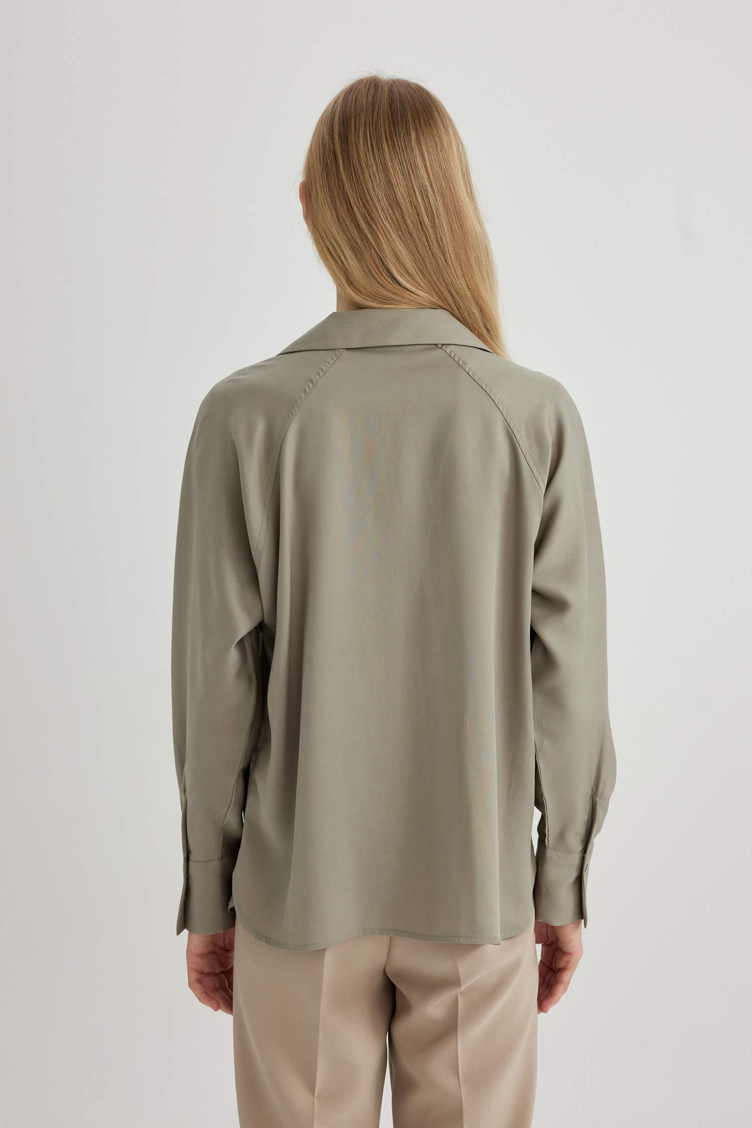 бос пішім Ұзын жеңді көйлек