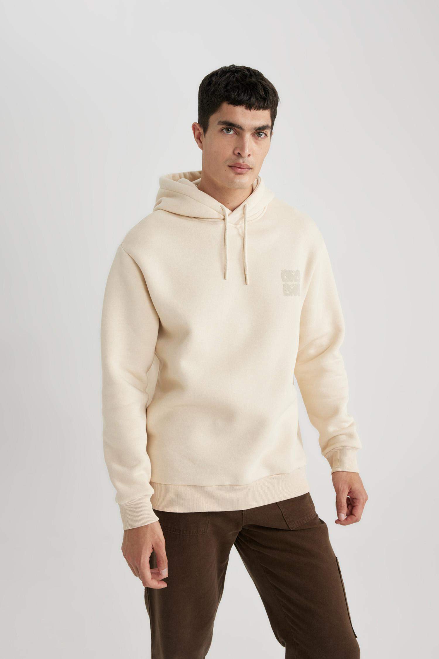 سويت شيرت اوفر سايز بغطاء للرأس