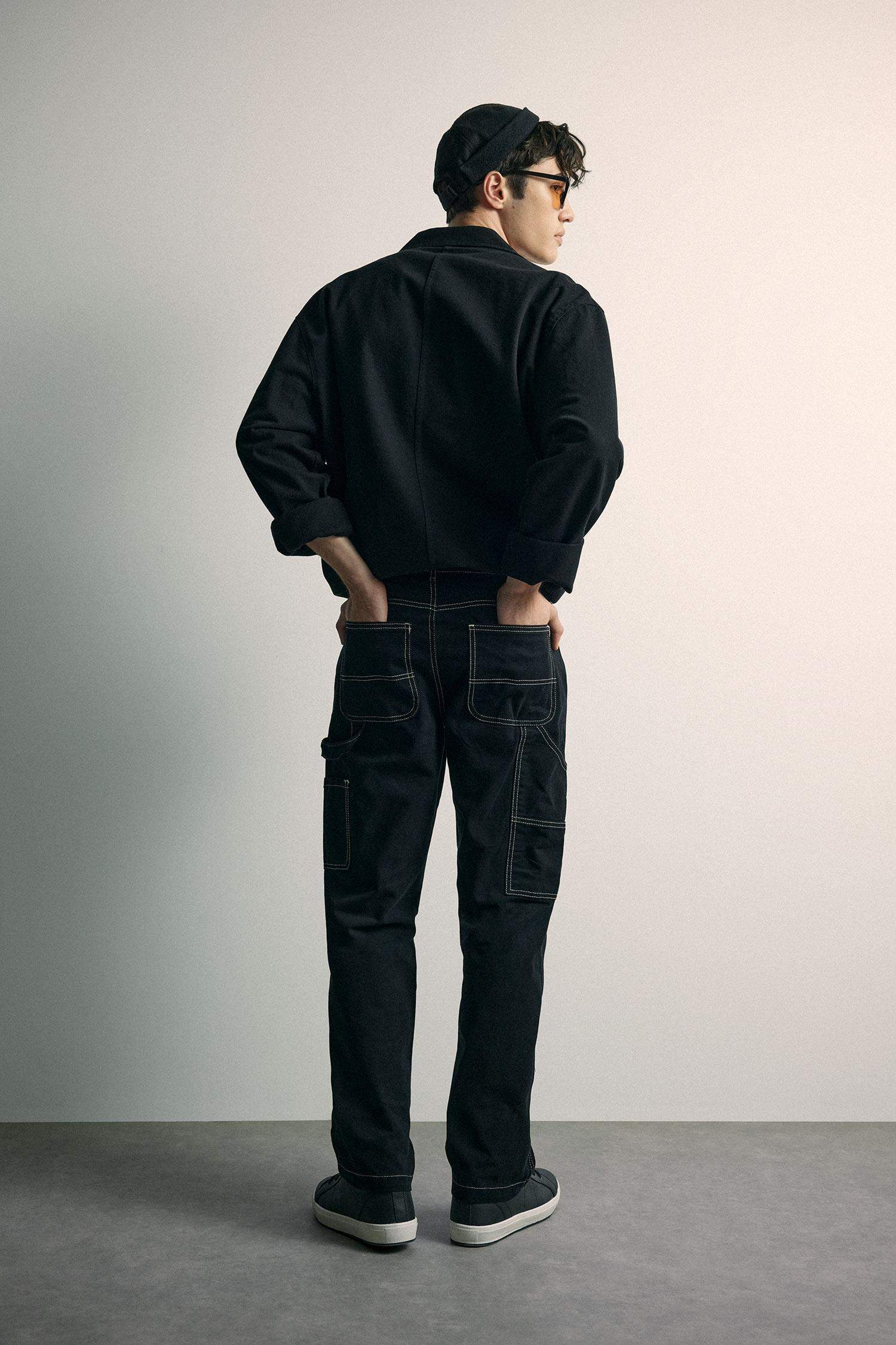 Wide Leg Fit Normal Waist Trousers