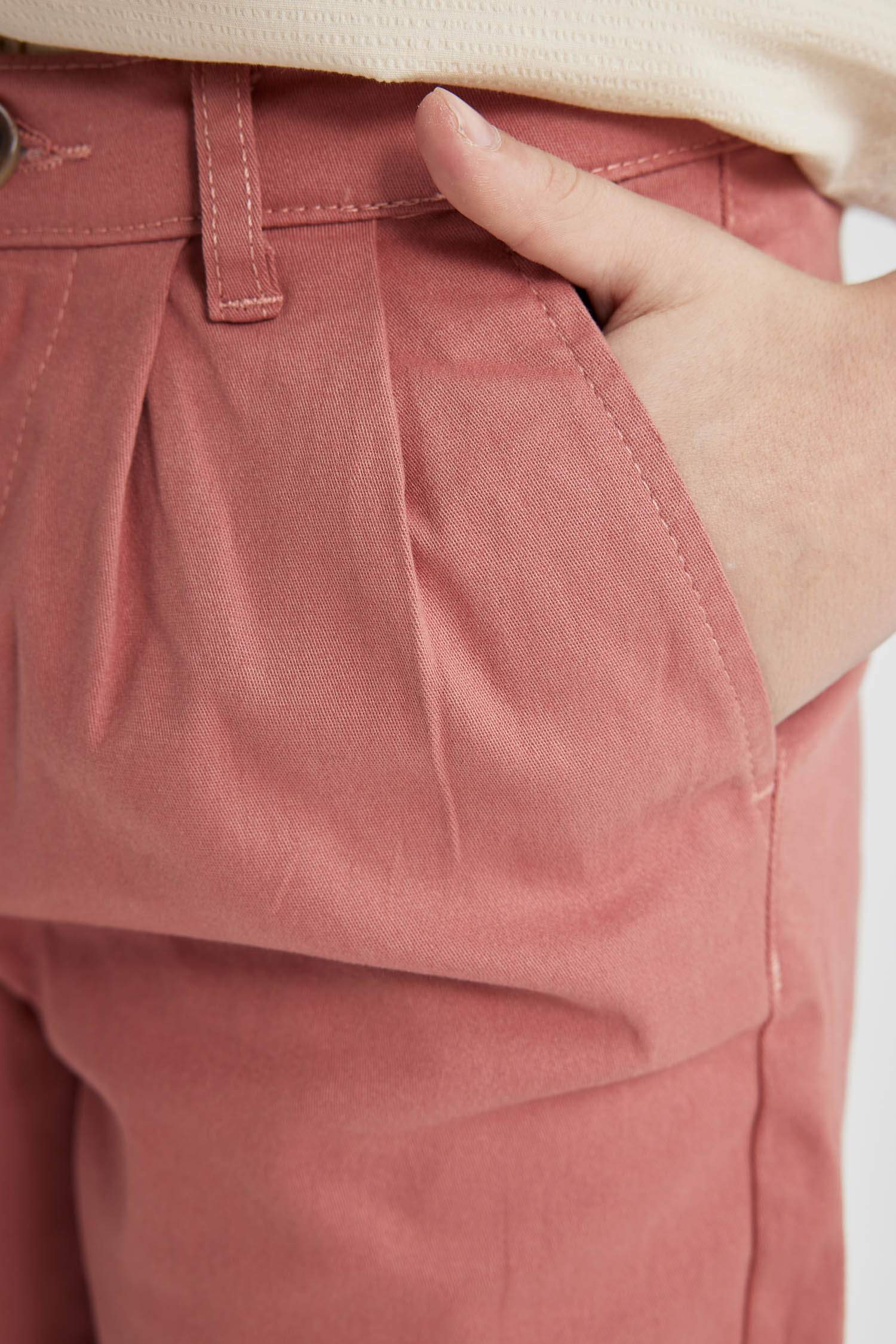 Boy Gabardine Shorts