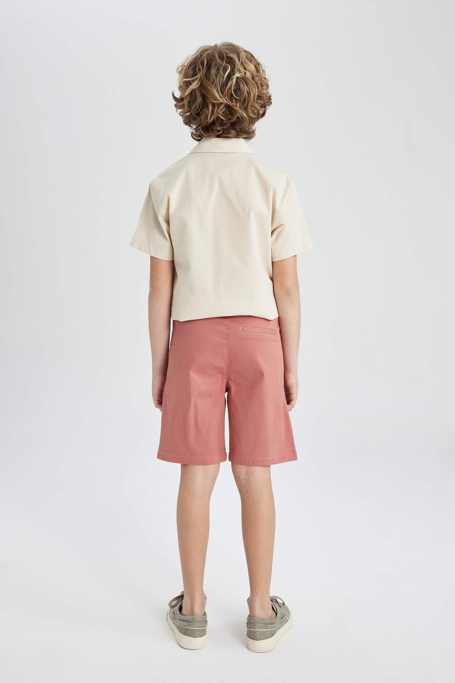 Boy Gabardine Shorts