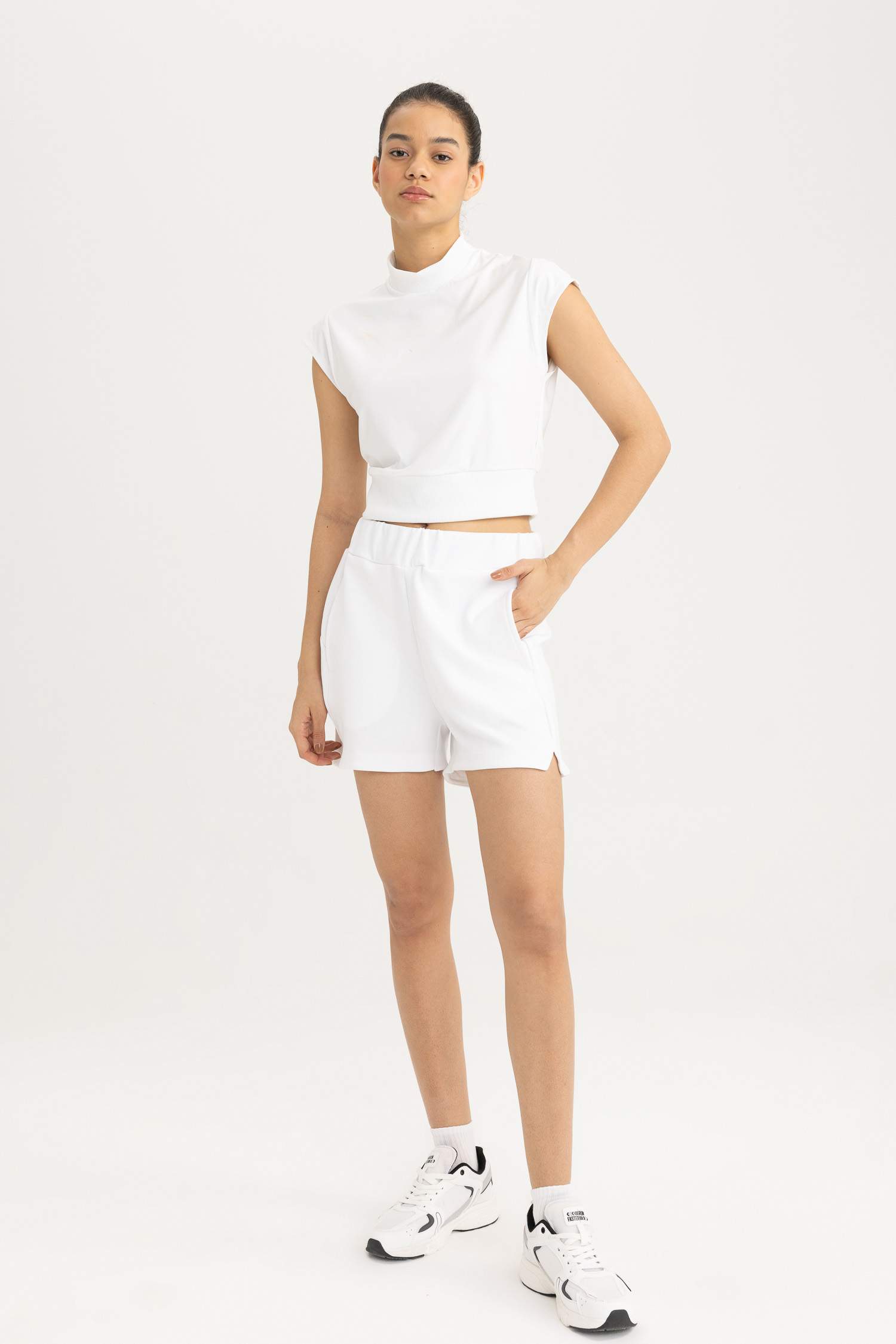 Oversize Fit Sports Shorts