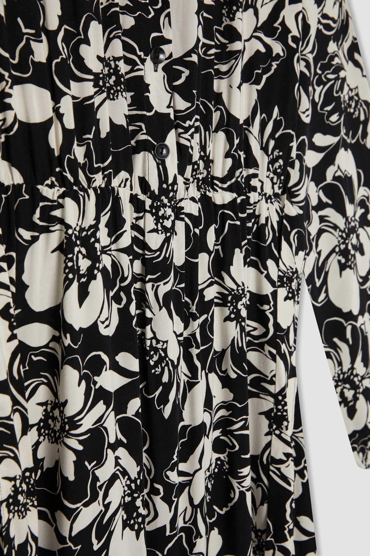 فستان ردن طويل ميدي بياخة قميص