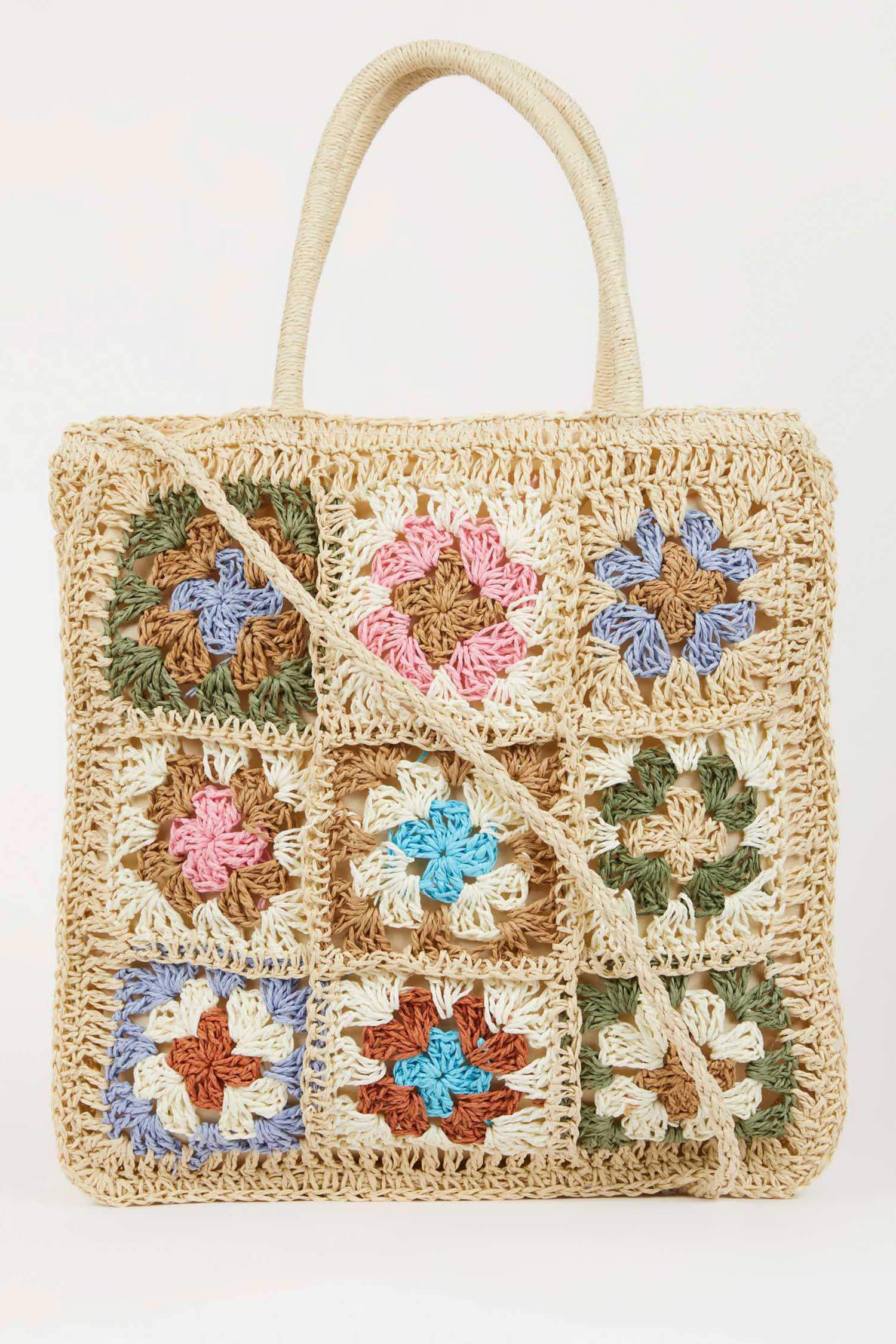 Соломенная сумка для женщин