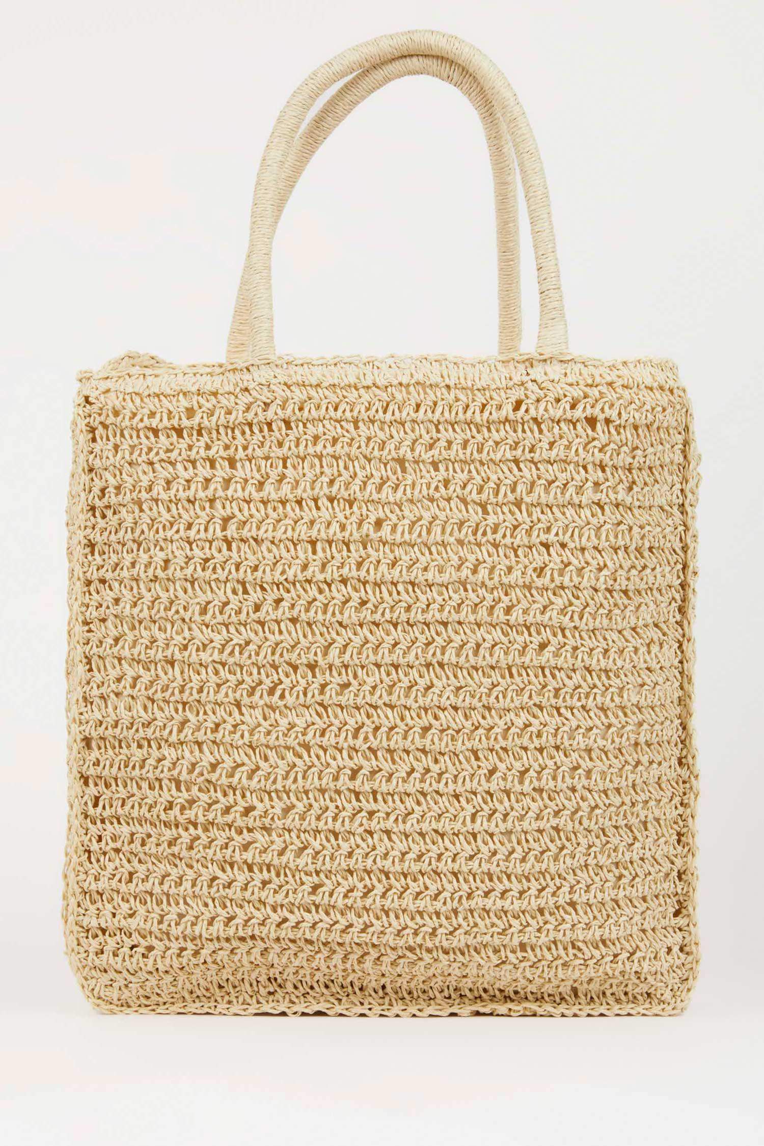 Соломенная сумка для женщин