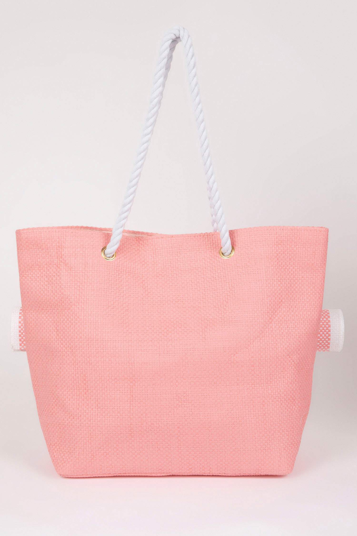 Kadın Hasır Plaj Çantası