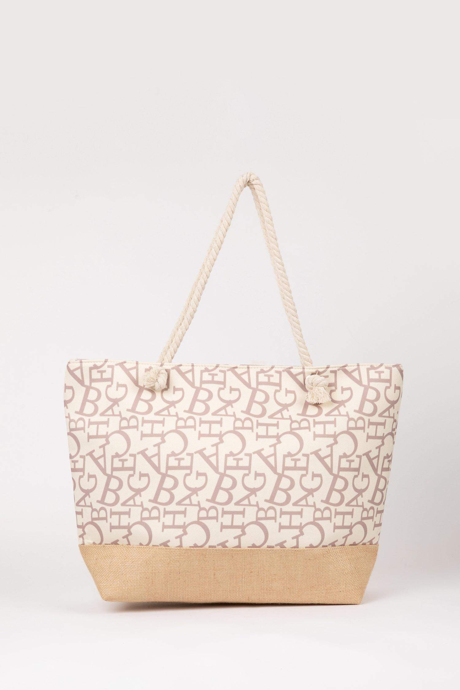 Woman Straw Beach Bag