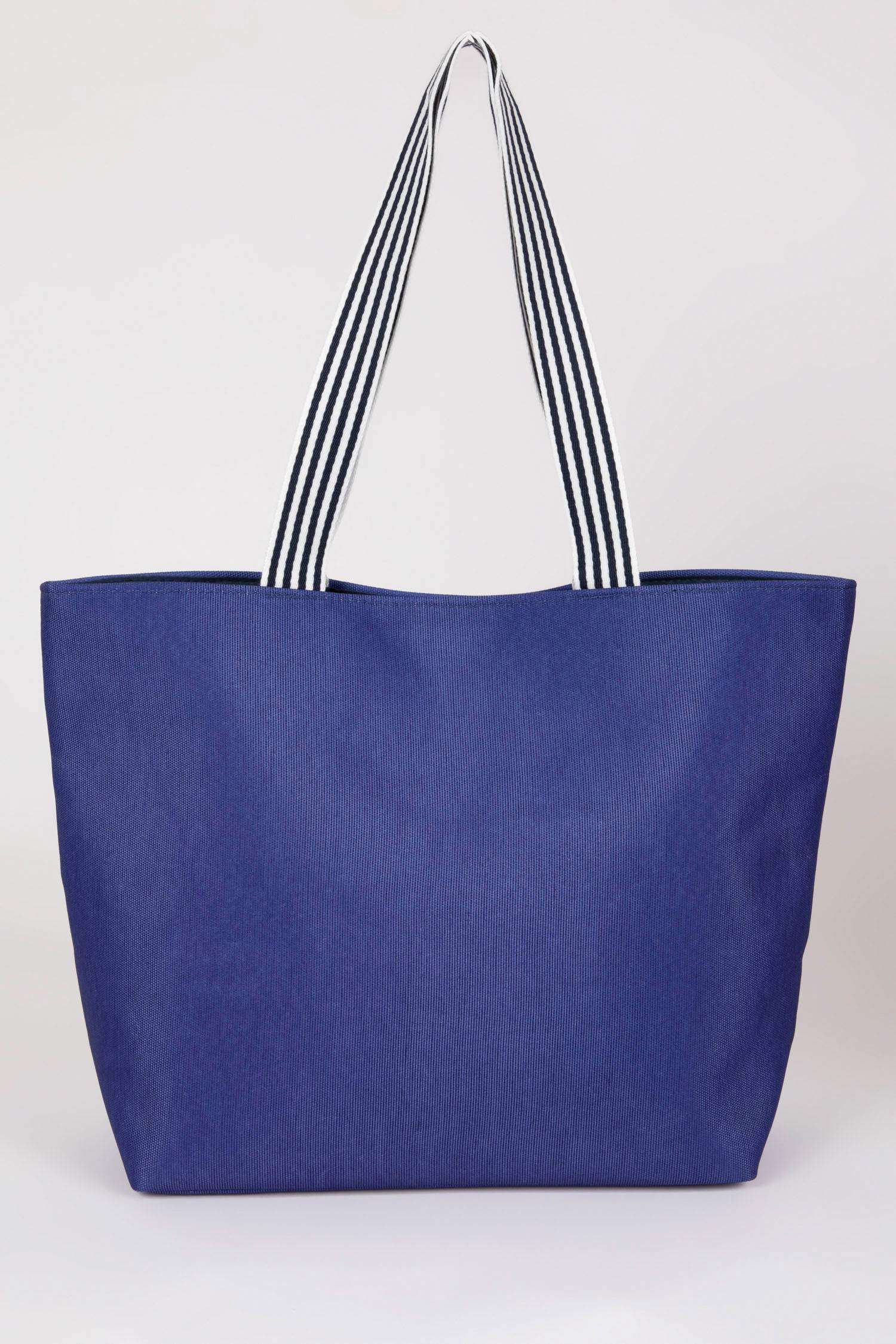 Kadın Deniz Kabuğu Desenli Kanvas El Çantası