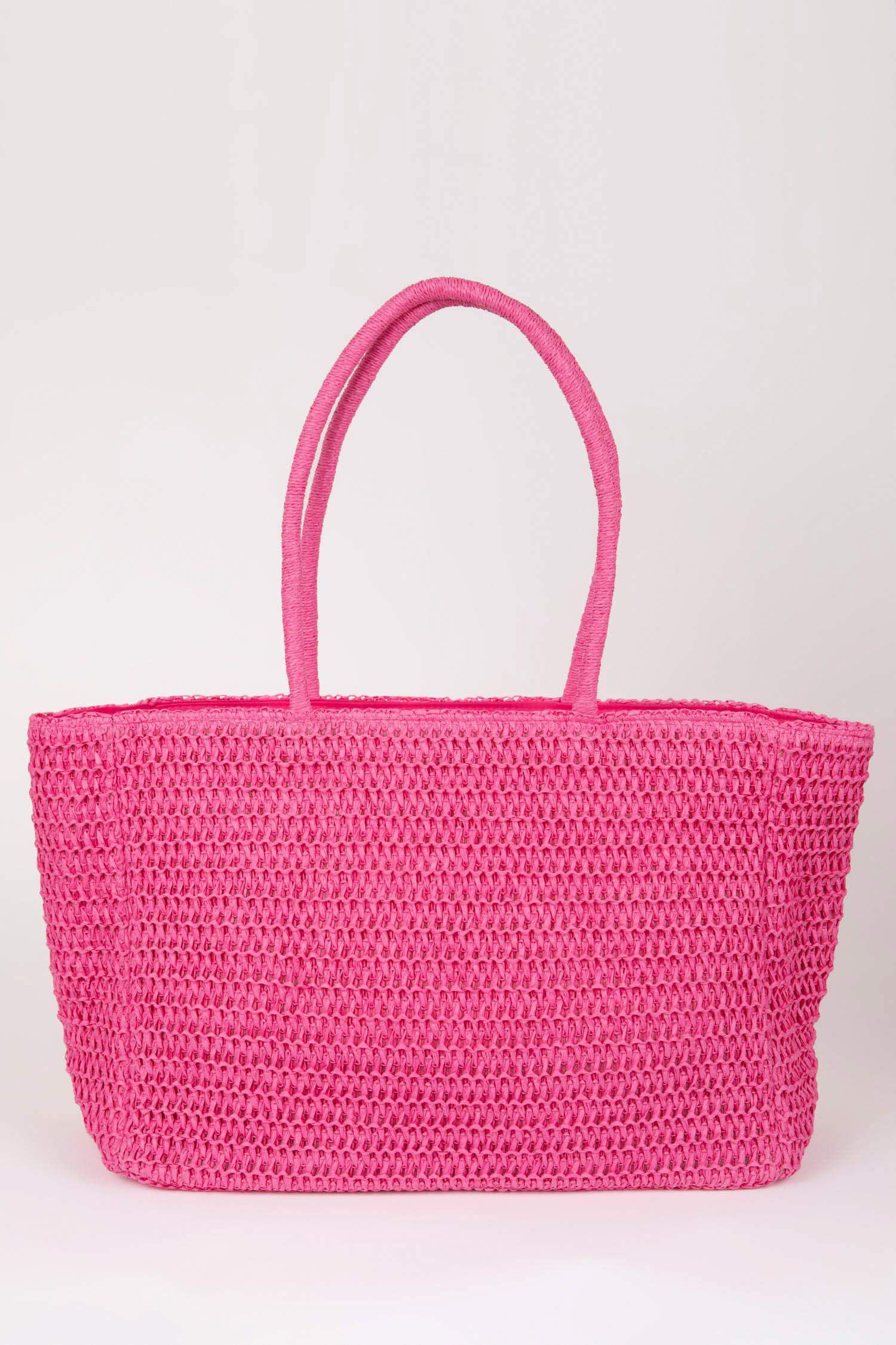 Kadın Hasır Omuz Çantası