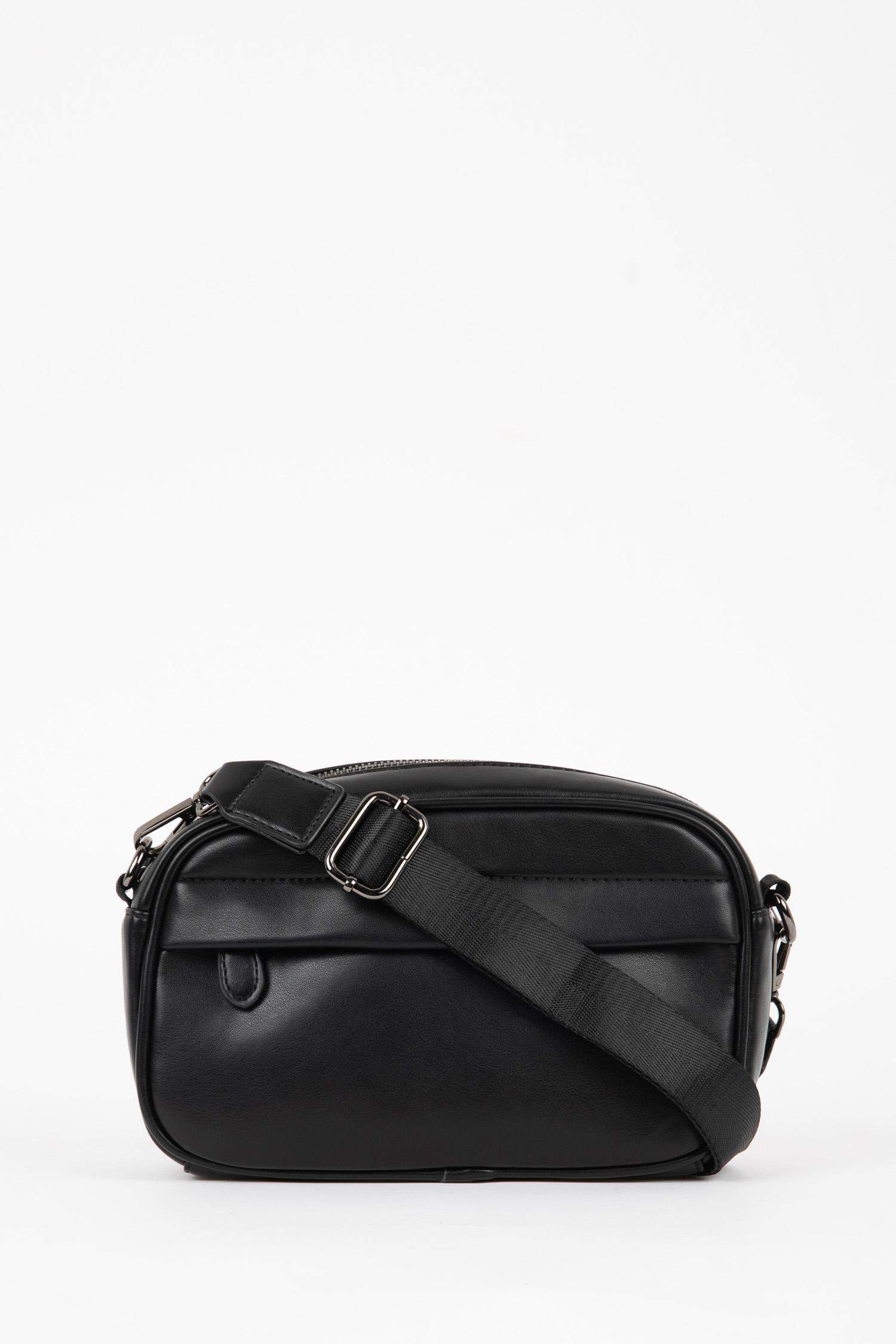 Erkek Suni Deri Çapraz Çanta