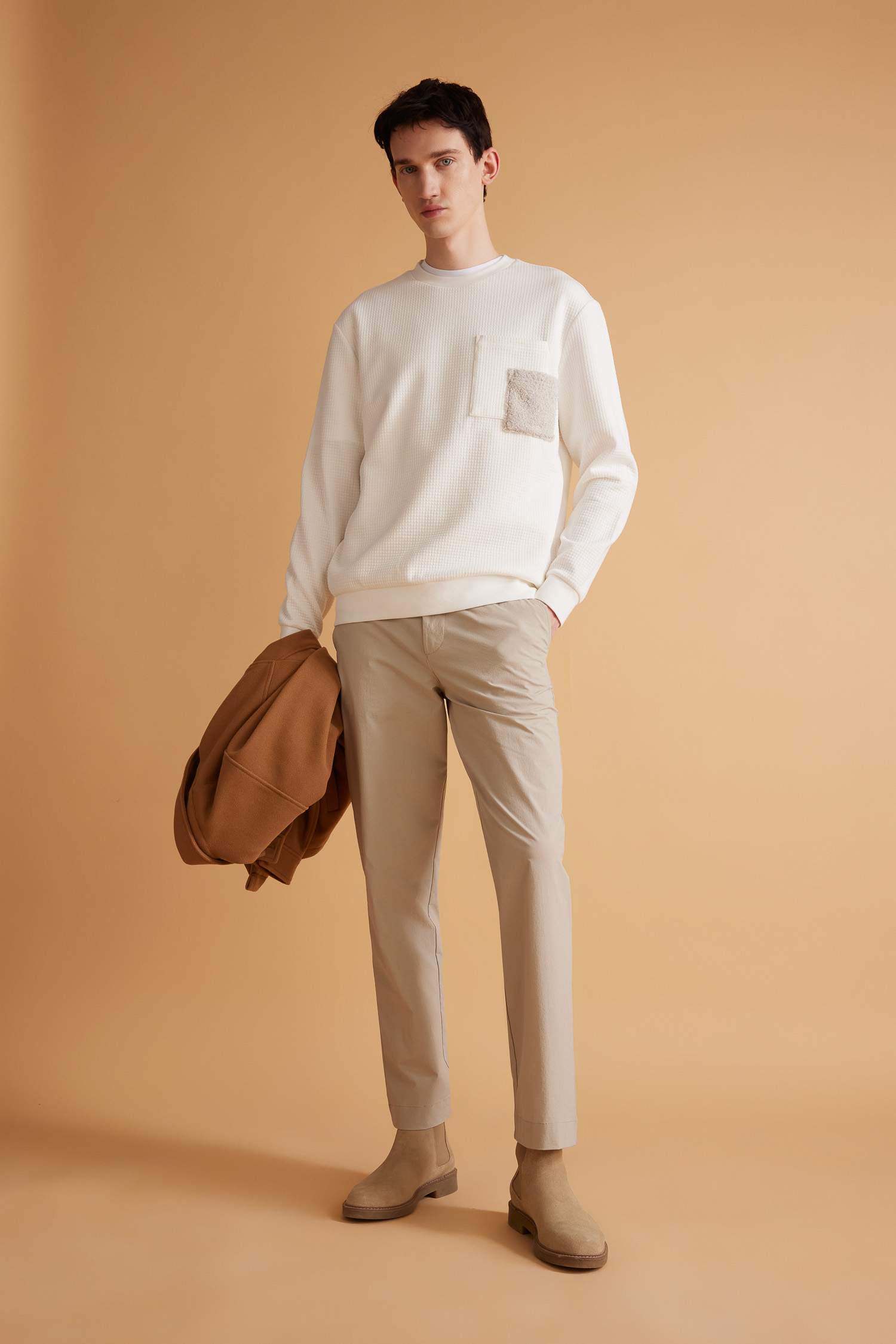 Regular Fit Bisiklet Yaka Sweatshirt