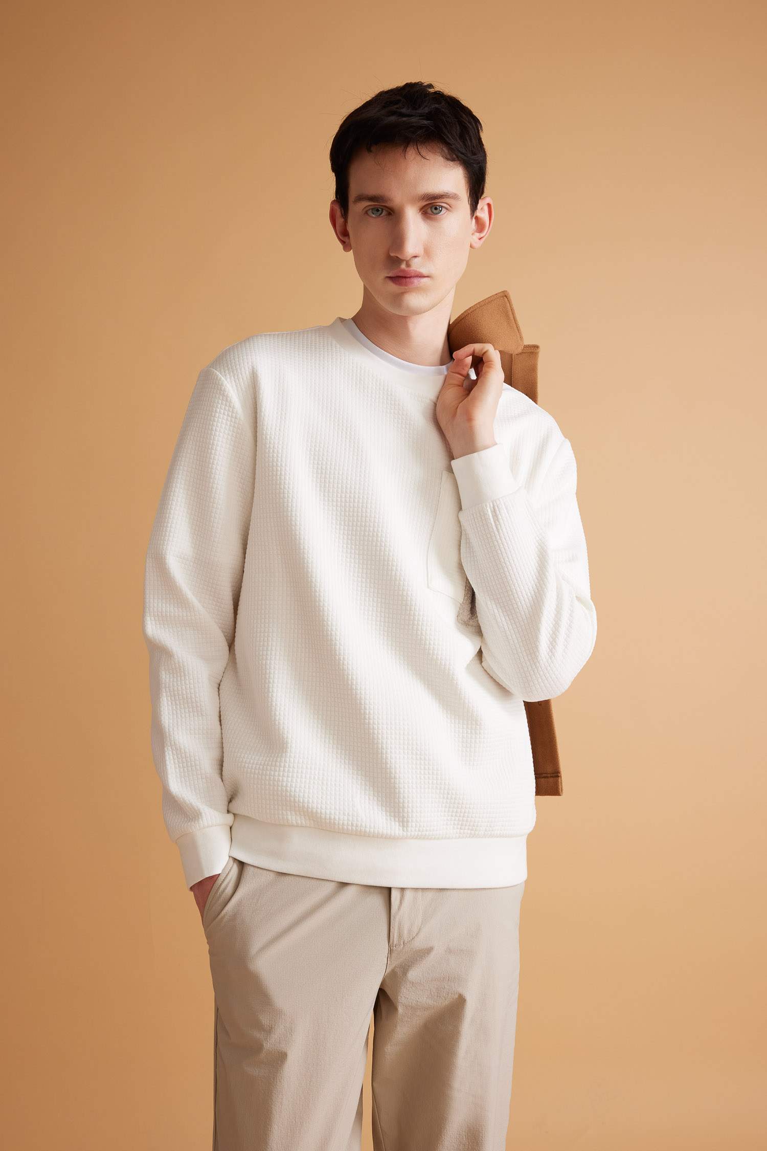 Regular Fit Bisiklet Yaka Sweatshirt