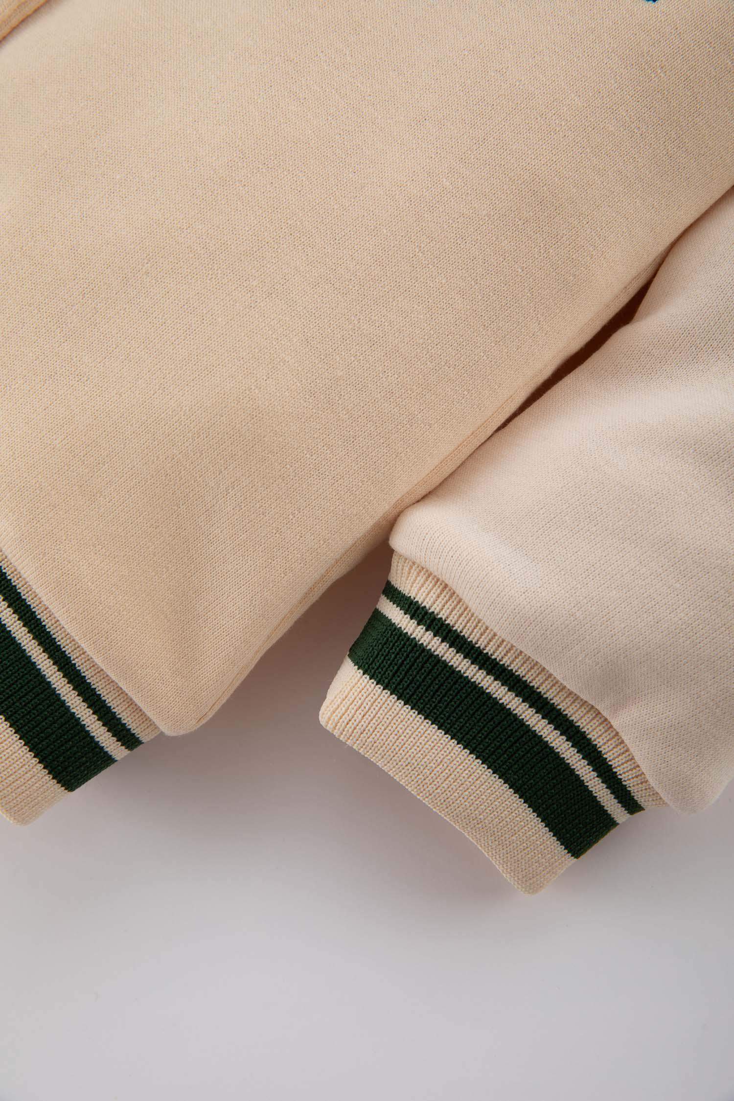 Baby Girl Printed Crew Neck Cardigan