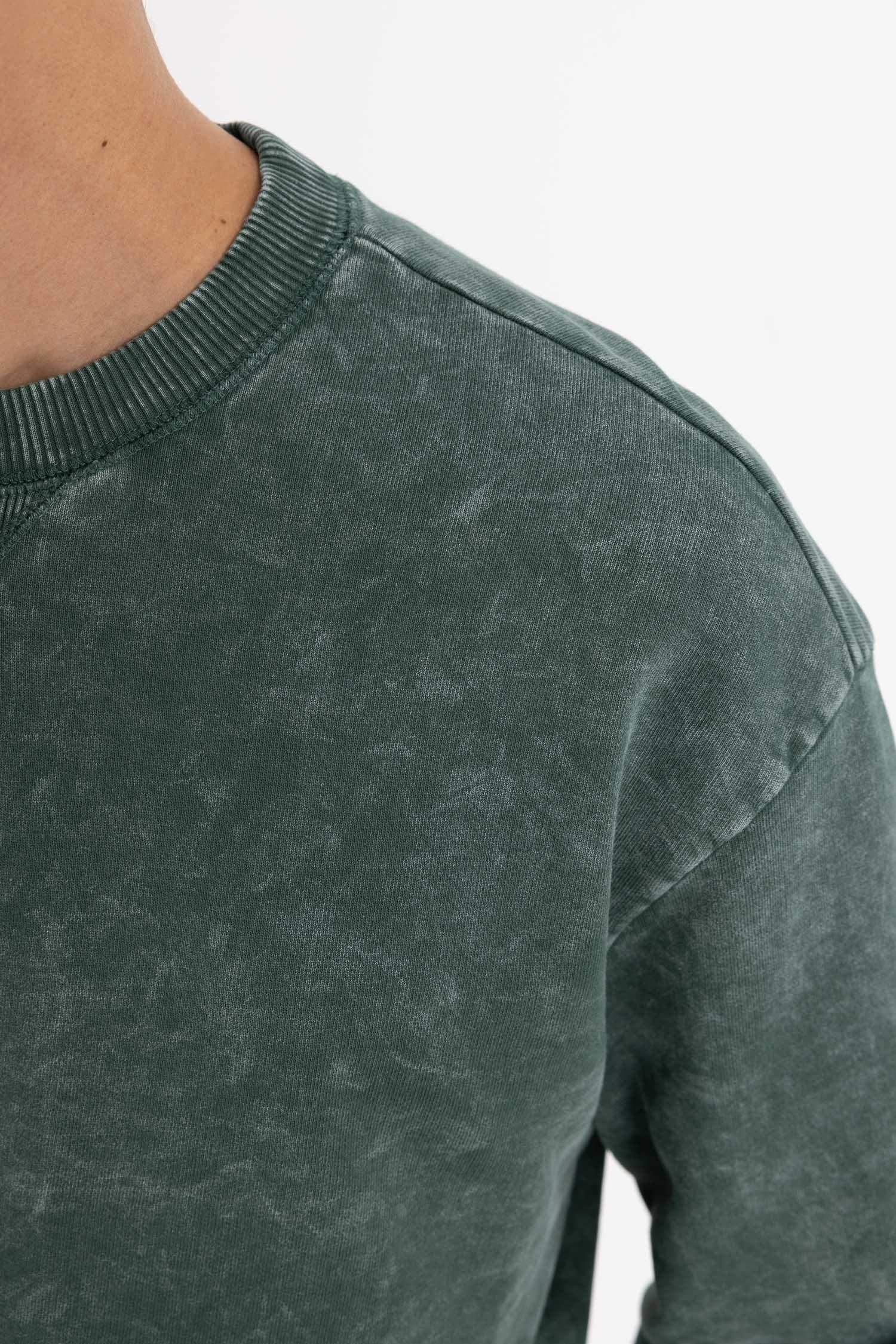 қалыпты пішім дөңгелек жаға Свитер