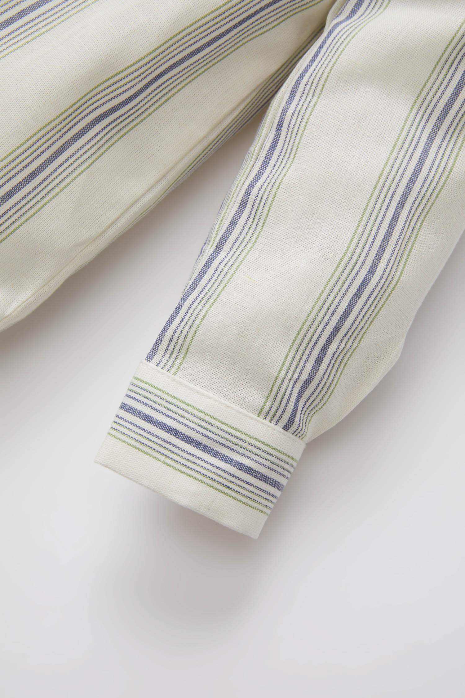 قميص بولو ولادي مخطط قصة عادية