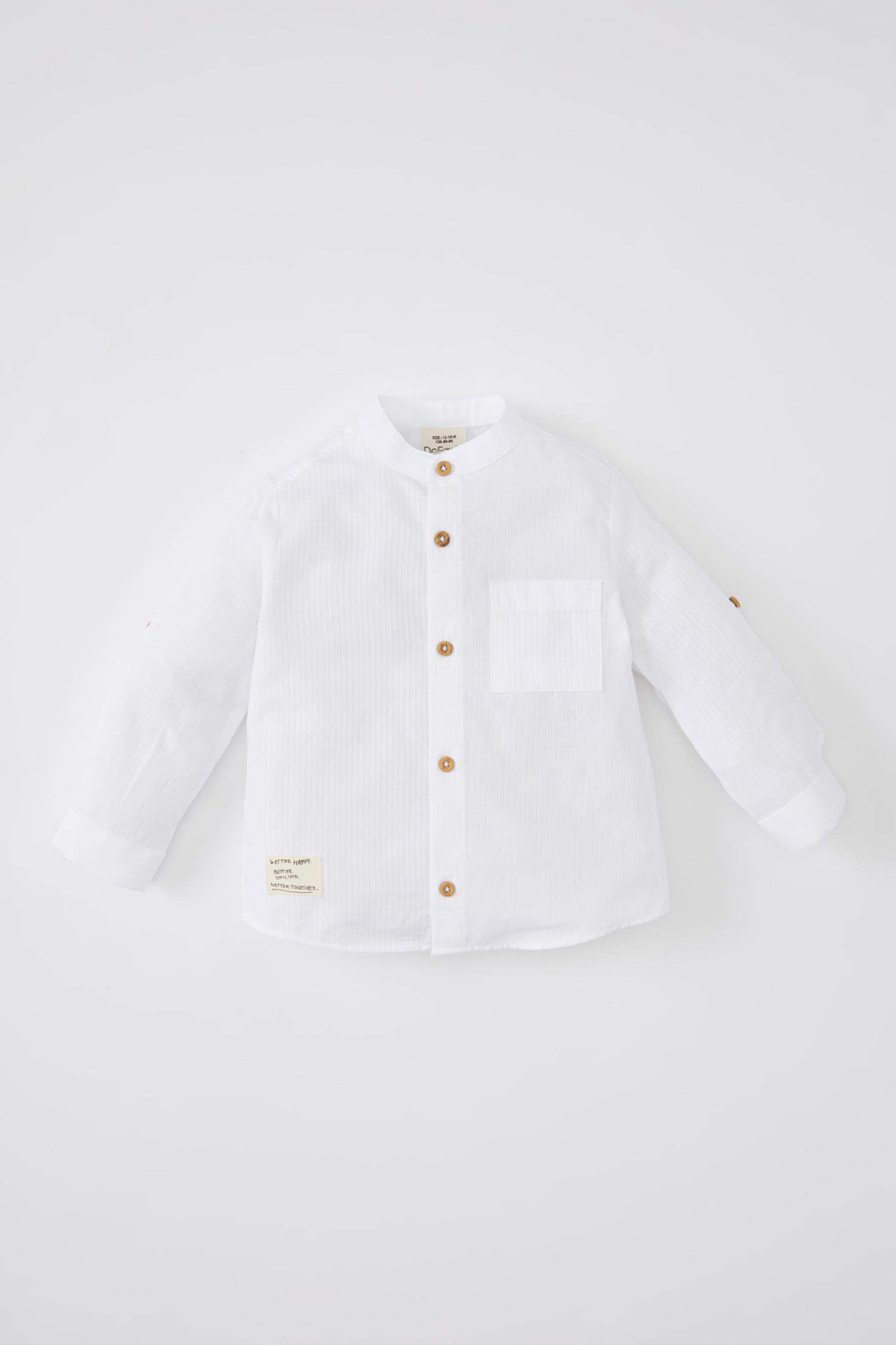 Chemise à Manches Longues Texturée Pour Bébé Garçon