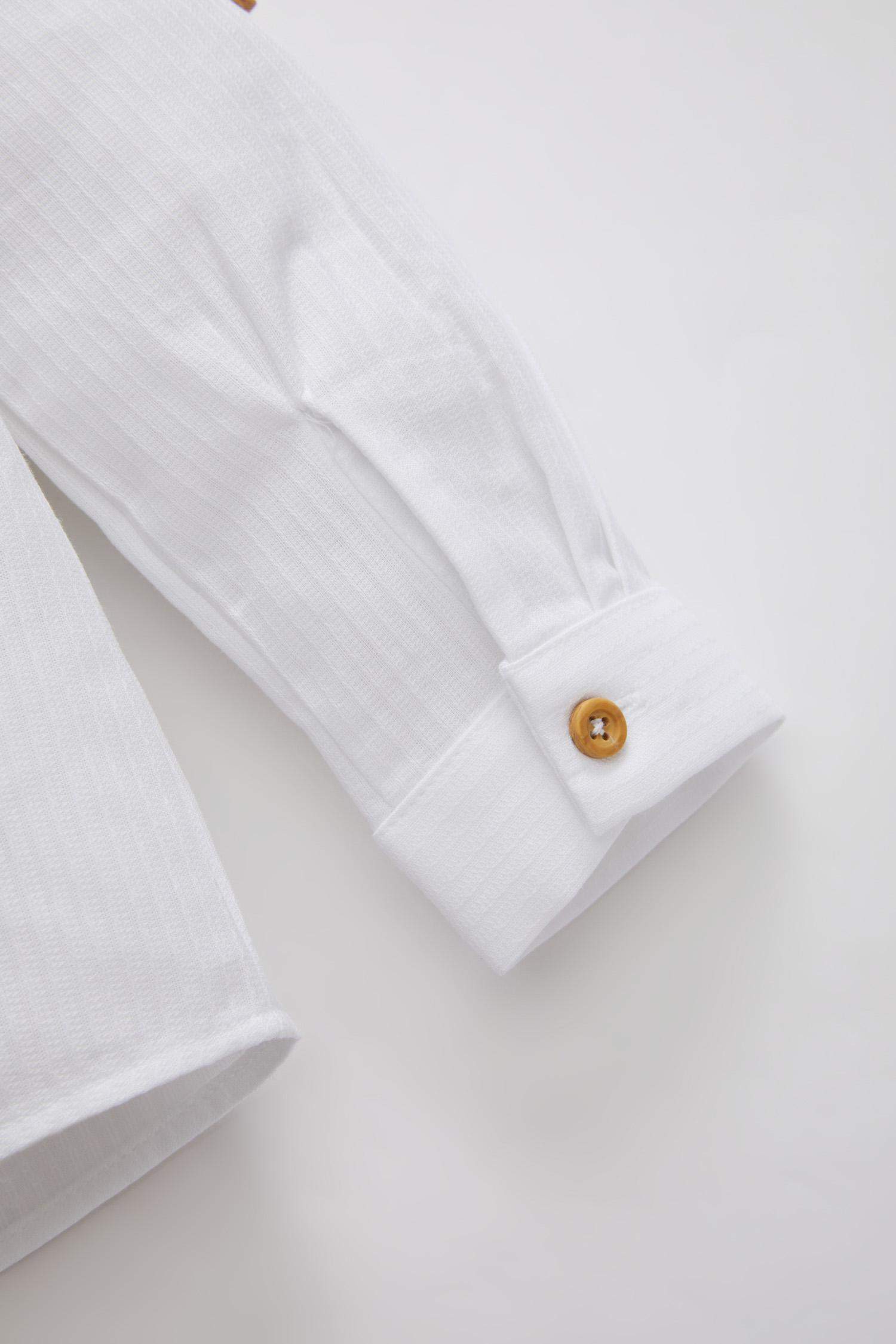 Chemise à Manches Longues Texturée Pour Bébé Garçon