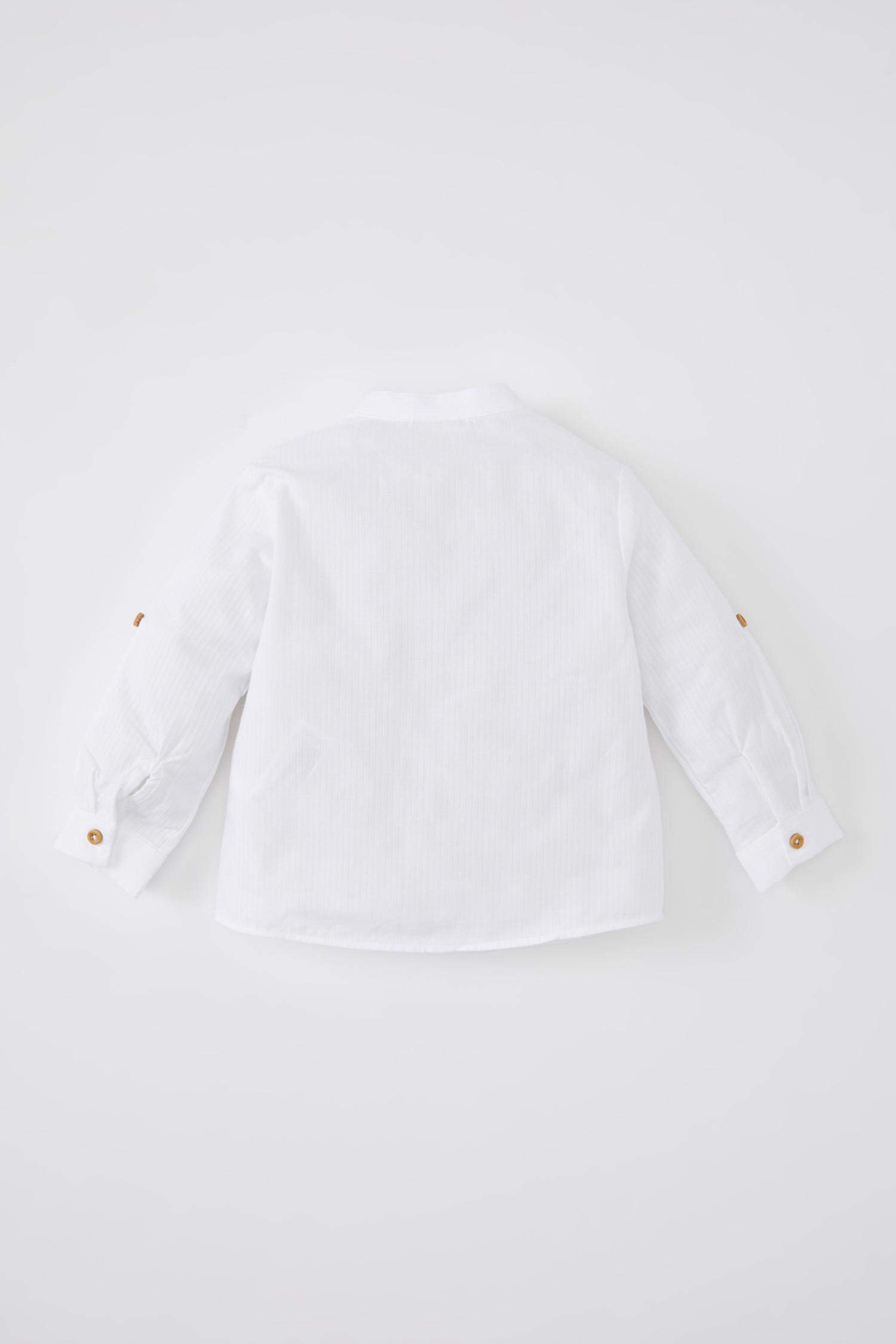 Chemise à Manches Longues Texturée Pour Bébé Garçon