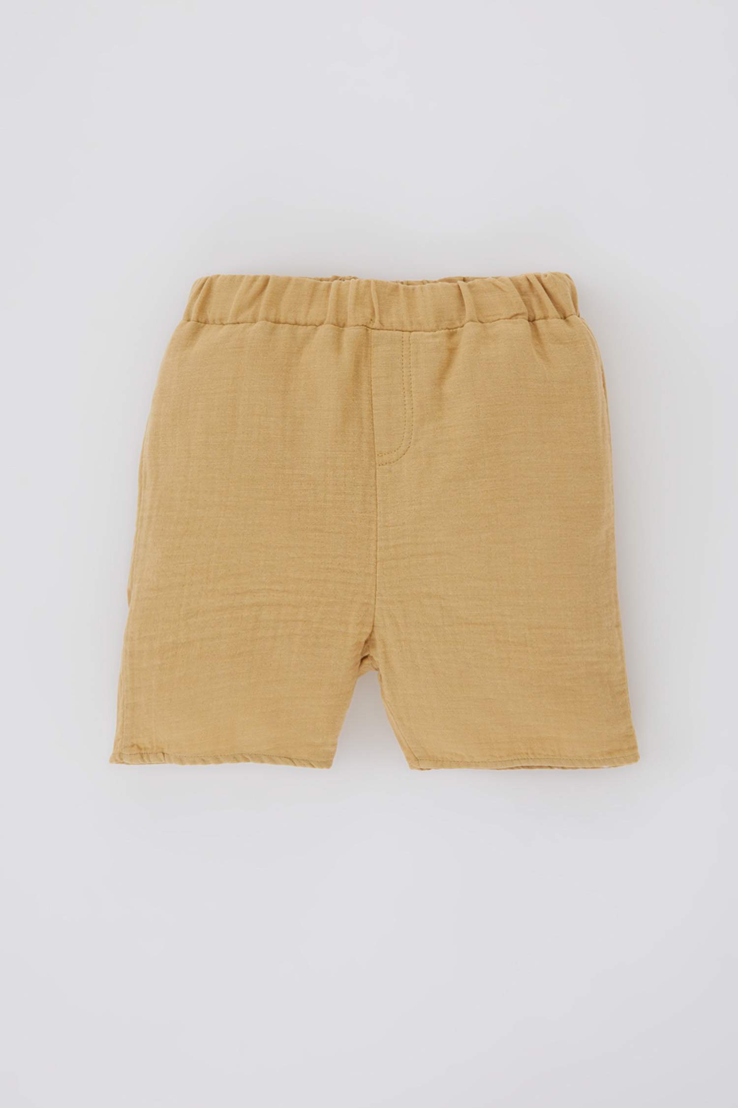 Baby Boy Tropical Patterned Shirt and Shorts 2 Piece Set