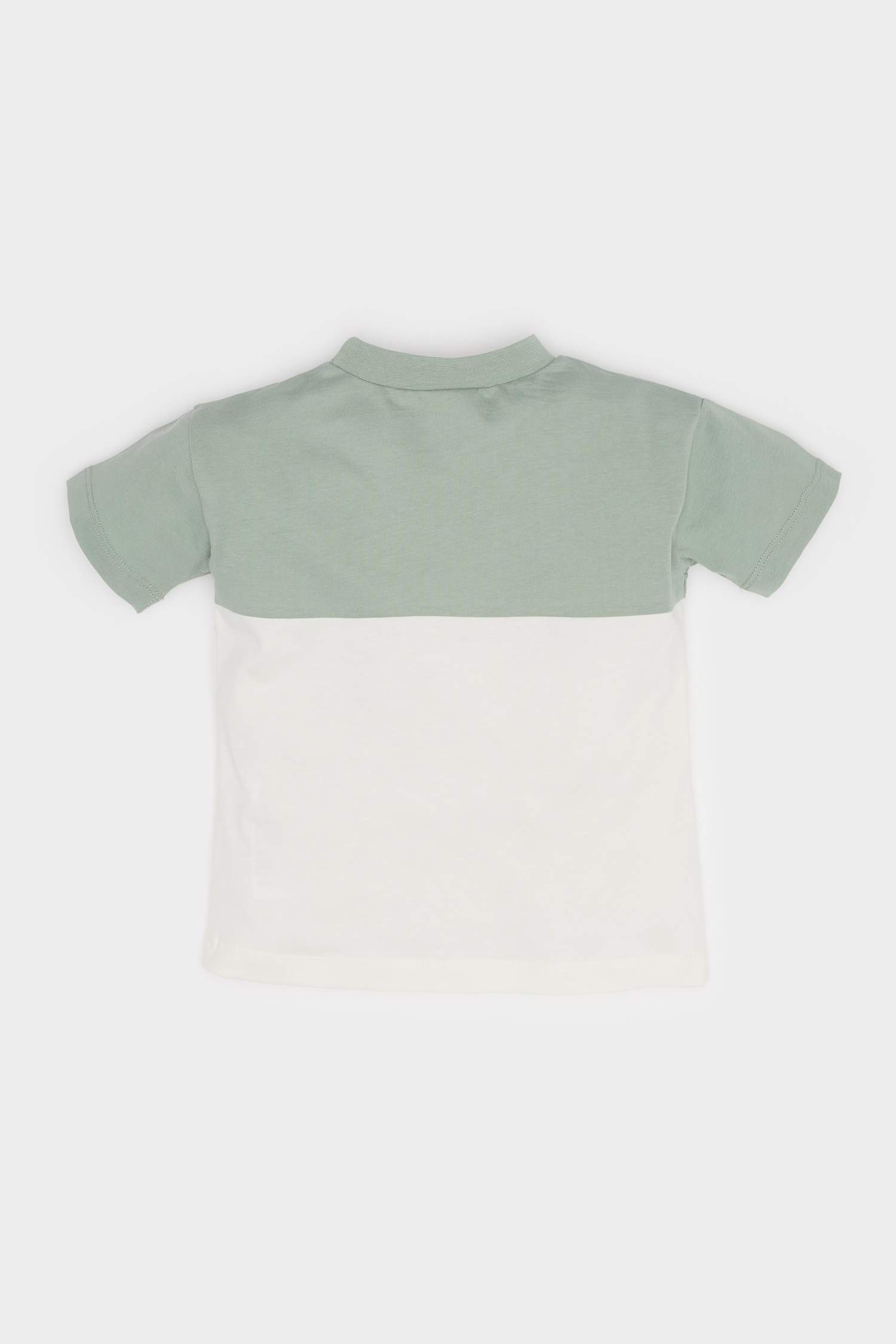 Regular Fit Color Block Short Sleeve T-Shirt