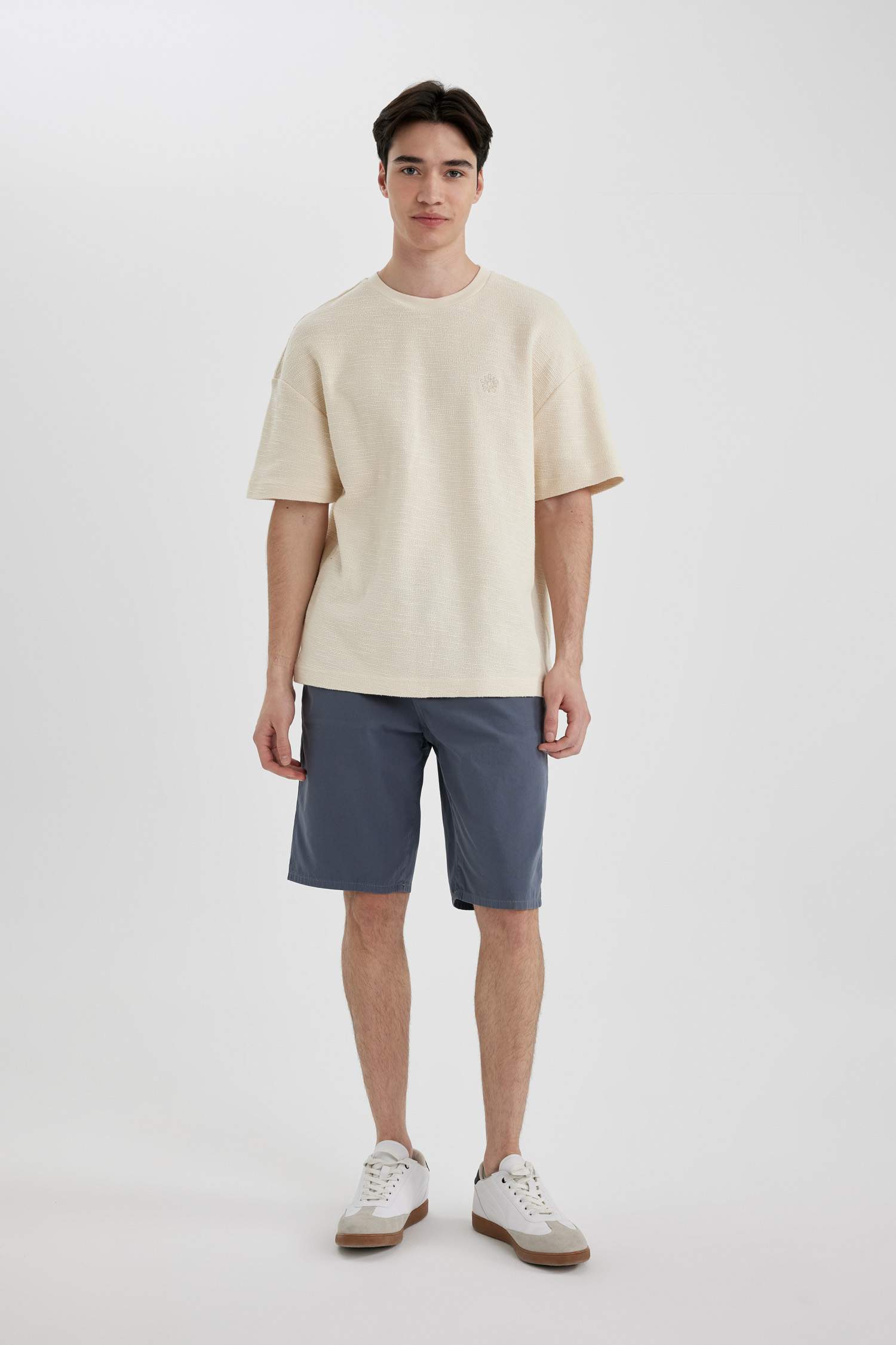 Comfort Fit Crew Neck Knitwear T-Shirt