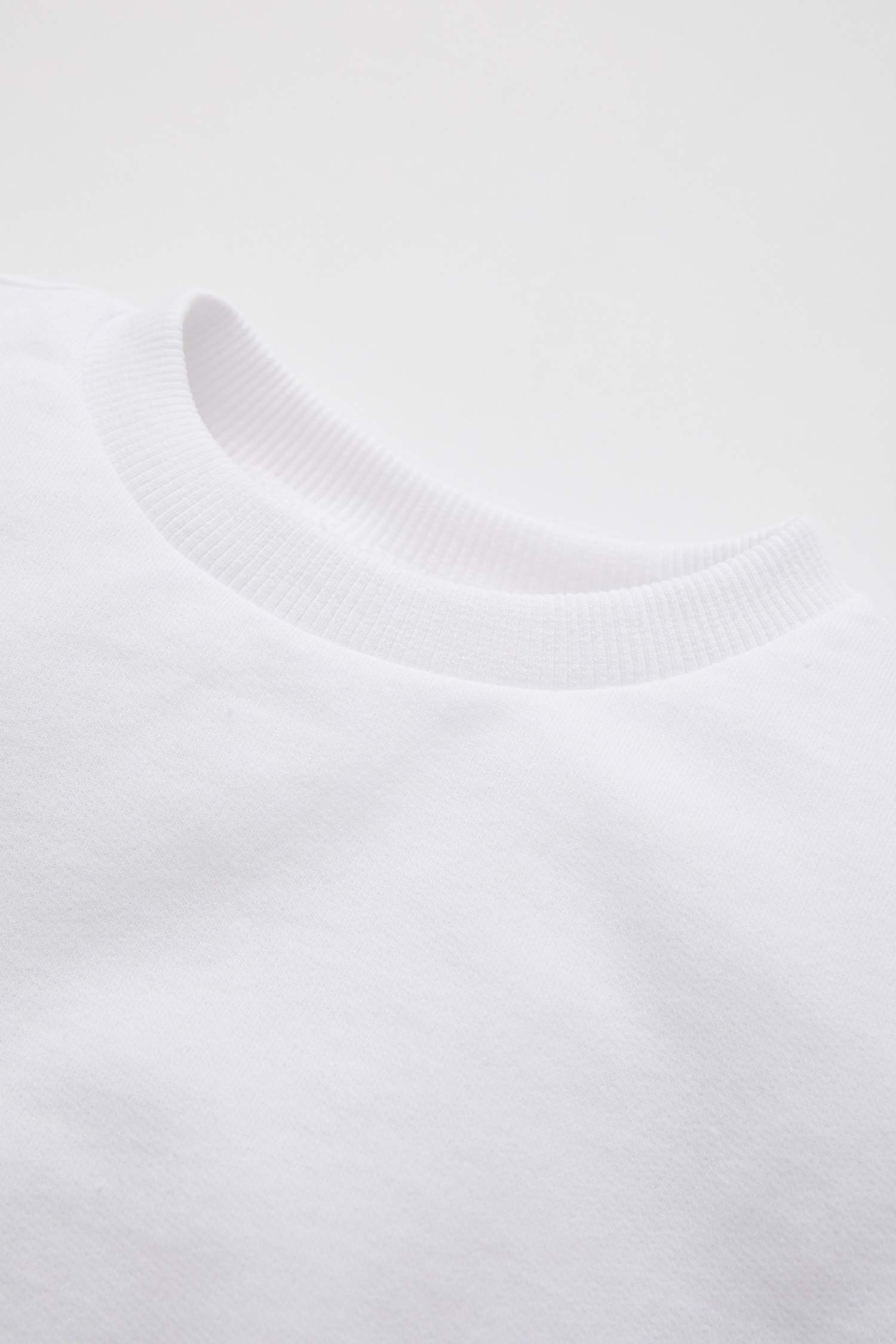 Kız Bebek Bisiklet Yaka Çizgili Sweatshirt