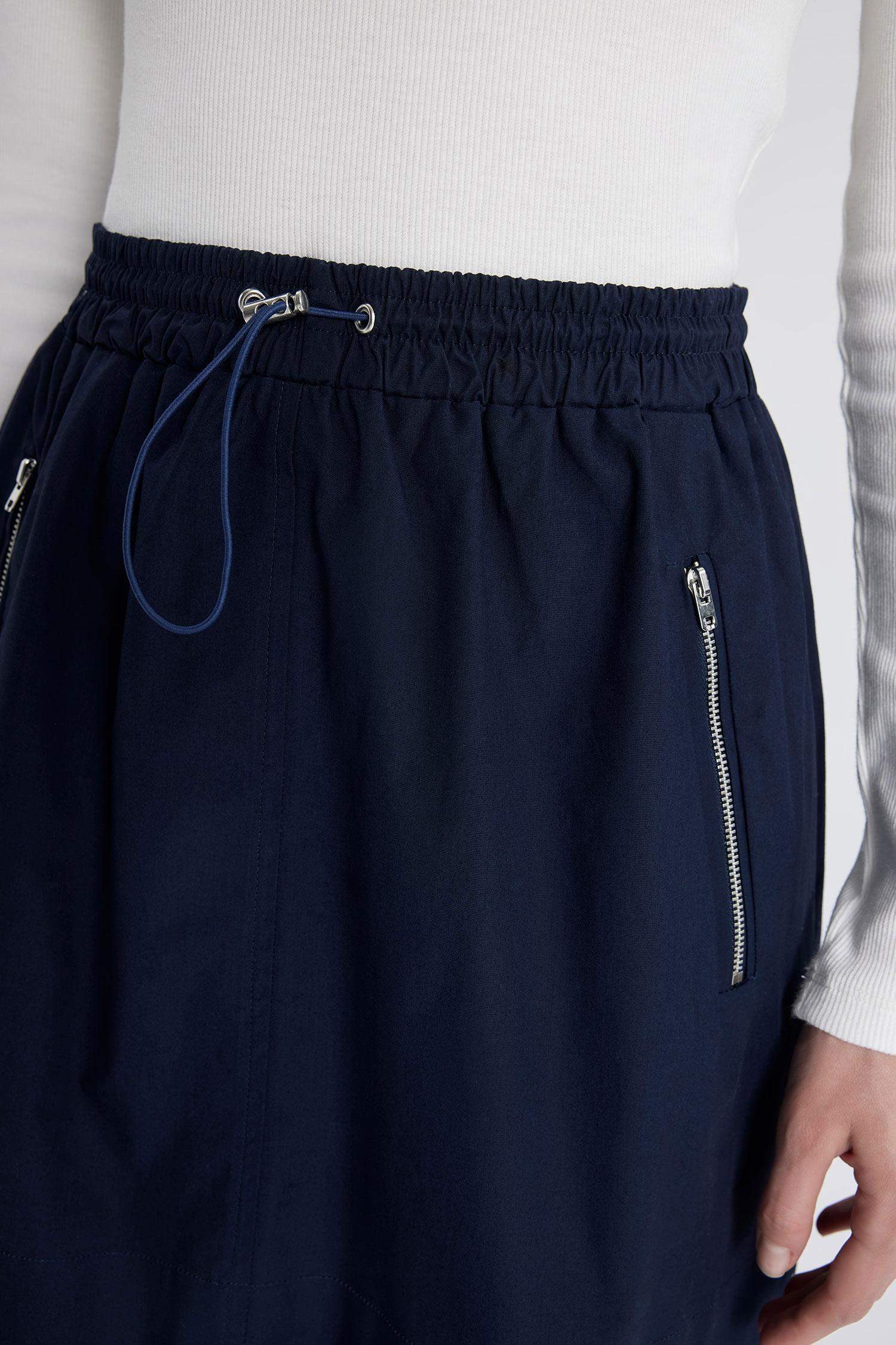 Cargo Fit Poplin Skirt