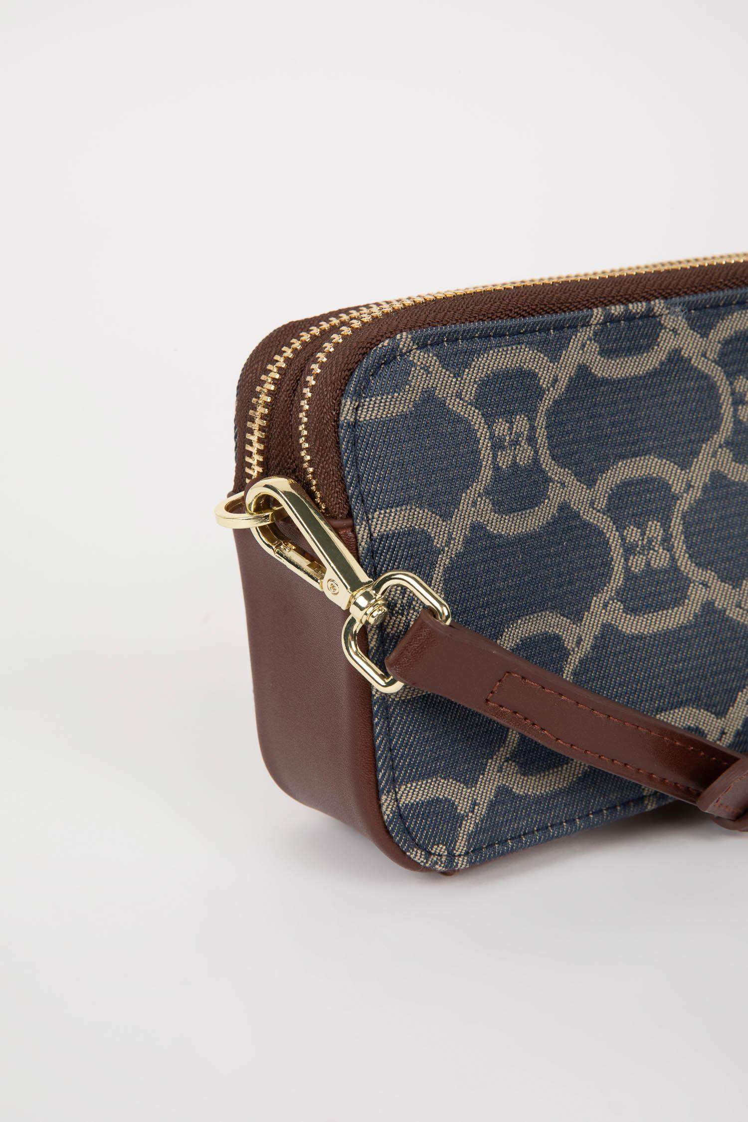 Женская сумка через плечо из искусственной кожи