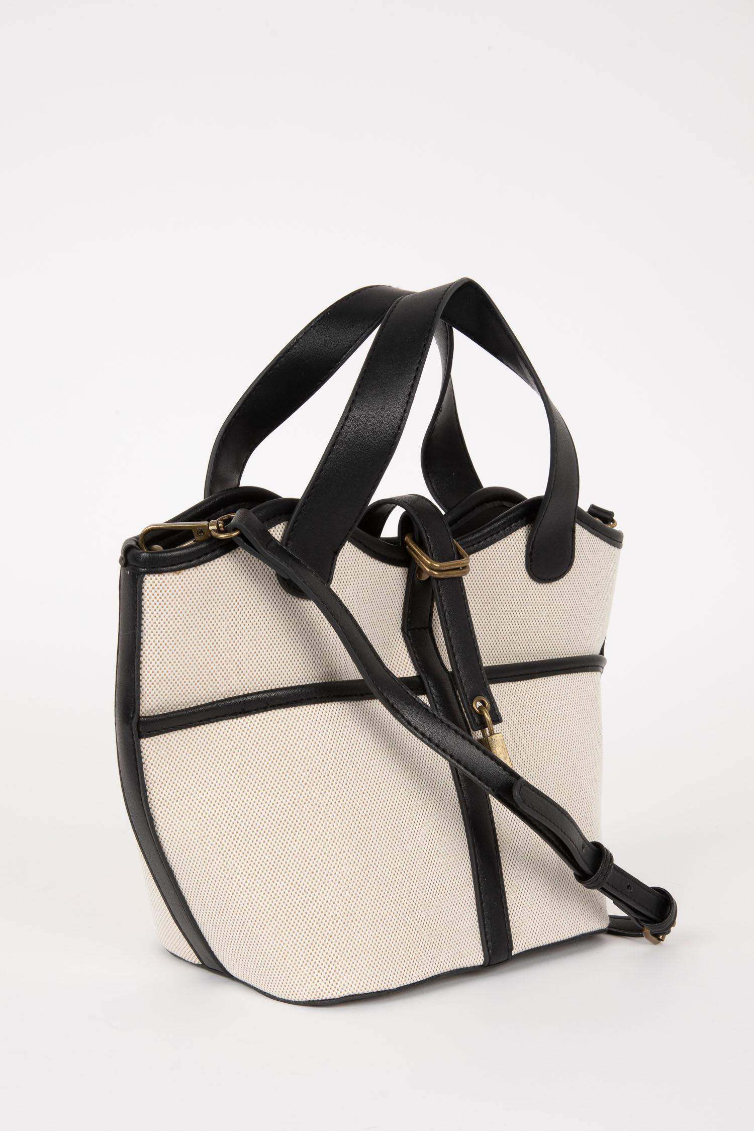 Әйелдерге кенеп шынжырлы иық сөмкесі