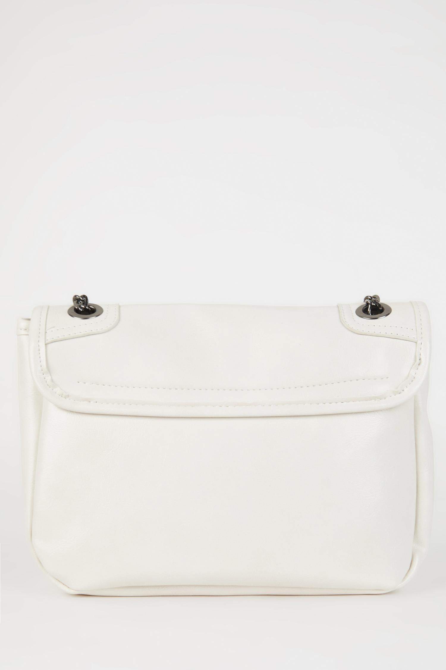 Kadın Toka Detaylı Suni Deri Omuz Çantası