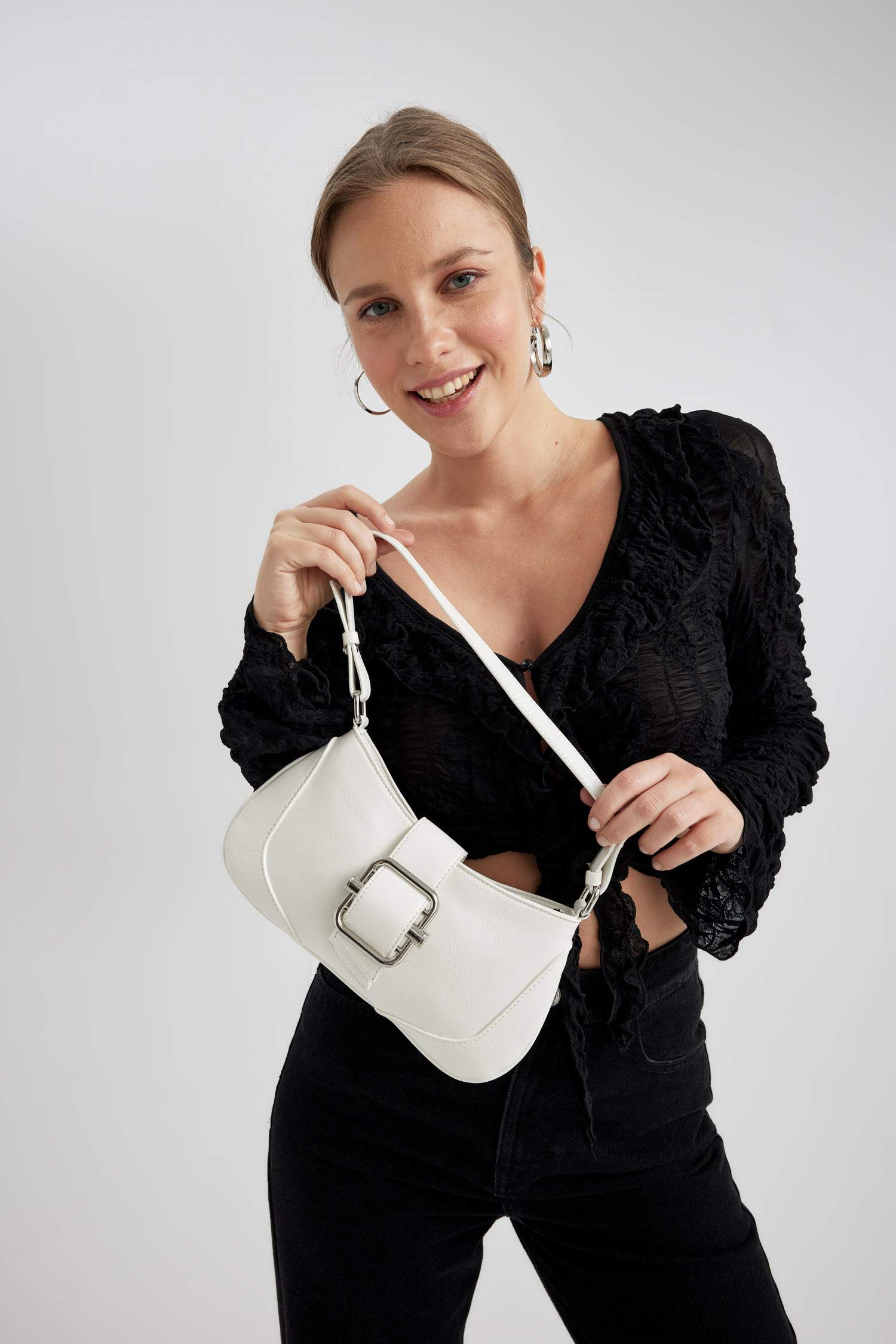 Kadın Suni Deri Omuz Çantası