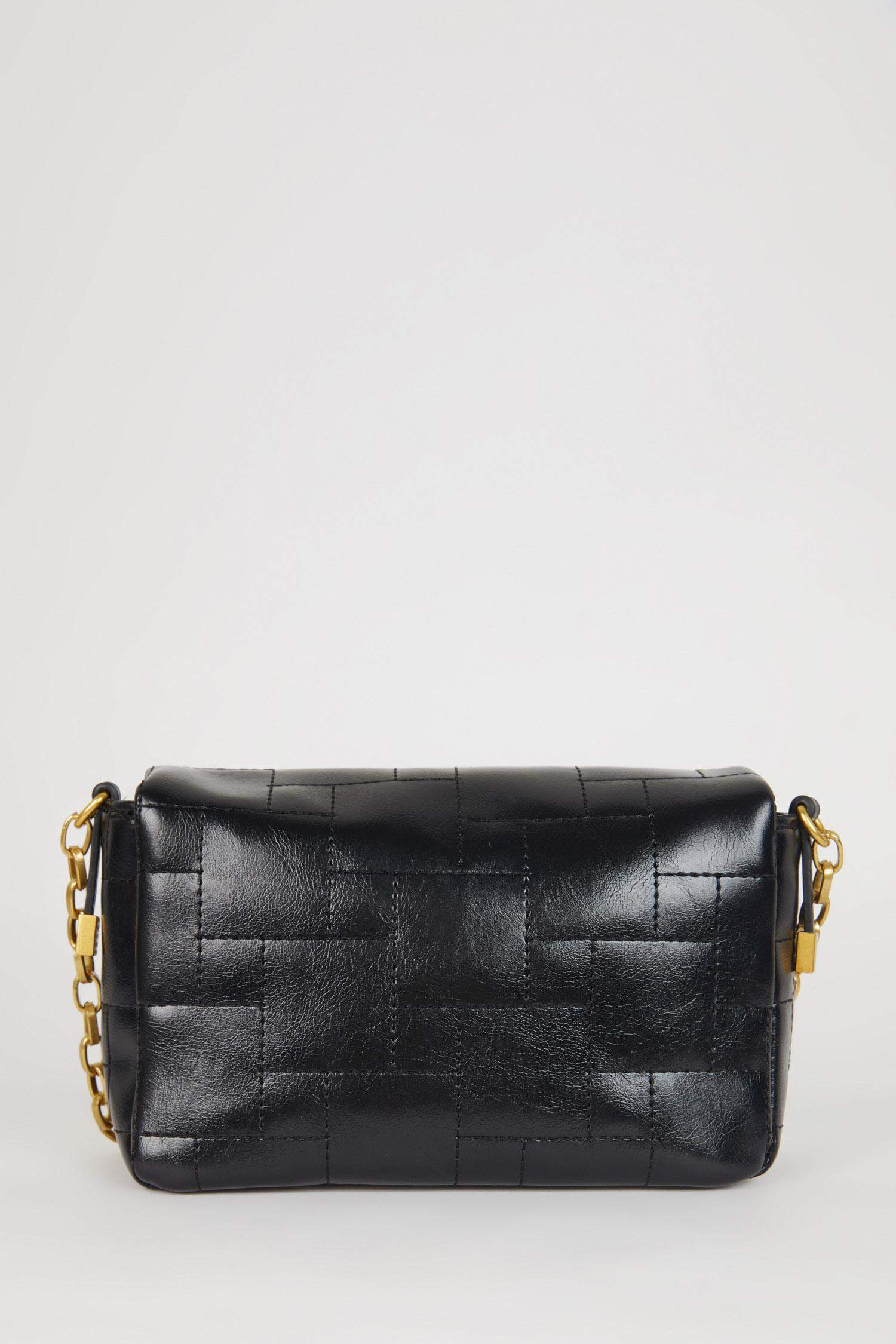 Kadın Toka Detaylı Suni Deri Omuz Çantası