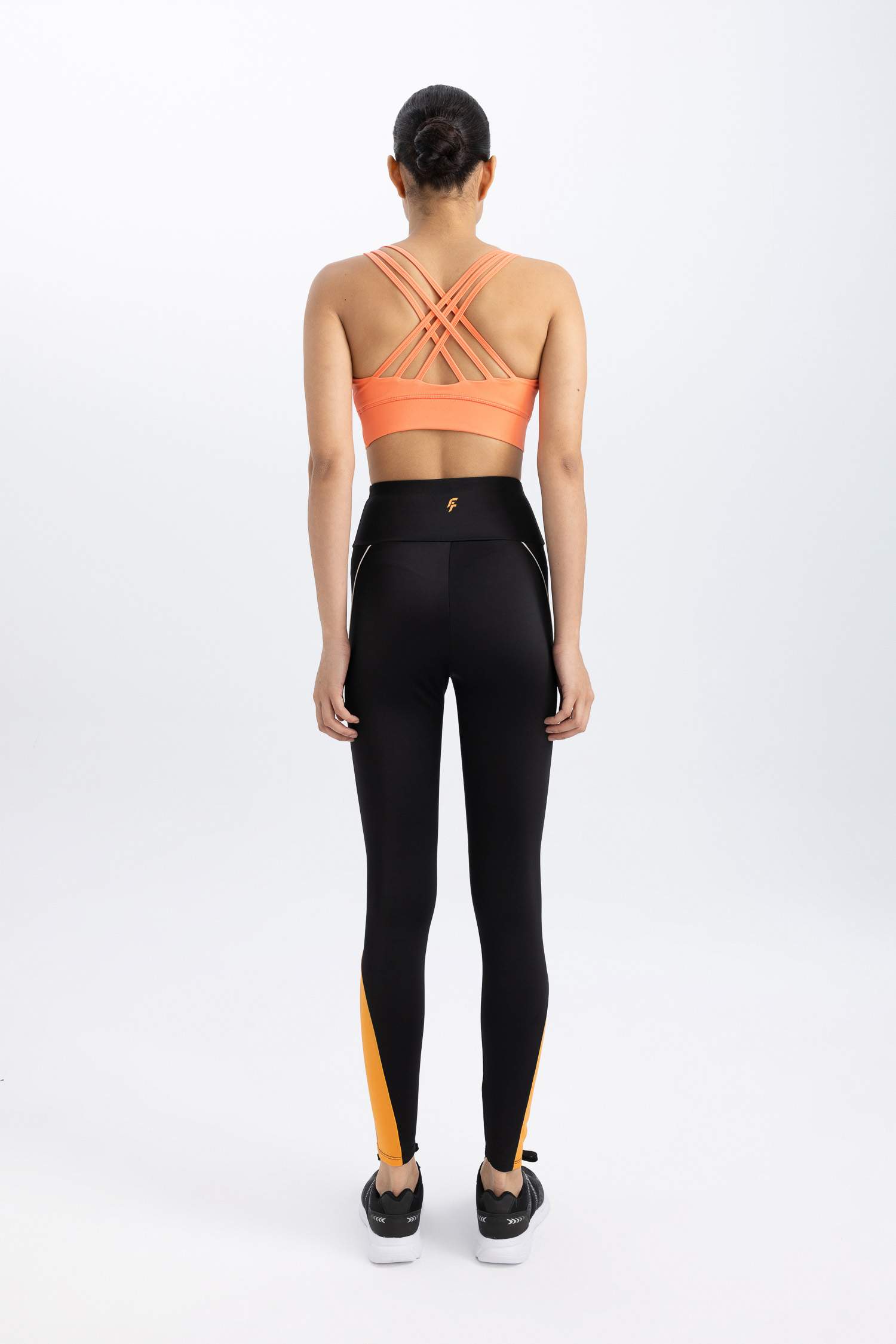 DeFactoFit Beli Saran Ağır Kumaş Sporcu Tayt