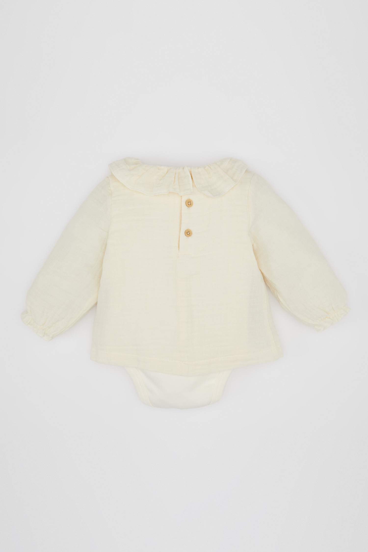 Baby Girl Long Sleeve Long Sleeve Snap Body