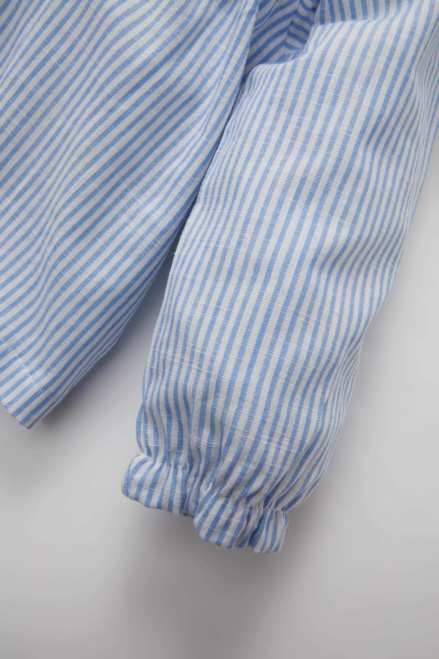 Chemise en Popeline à Manches Longues Pour Bébé Fille