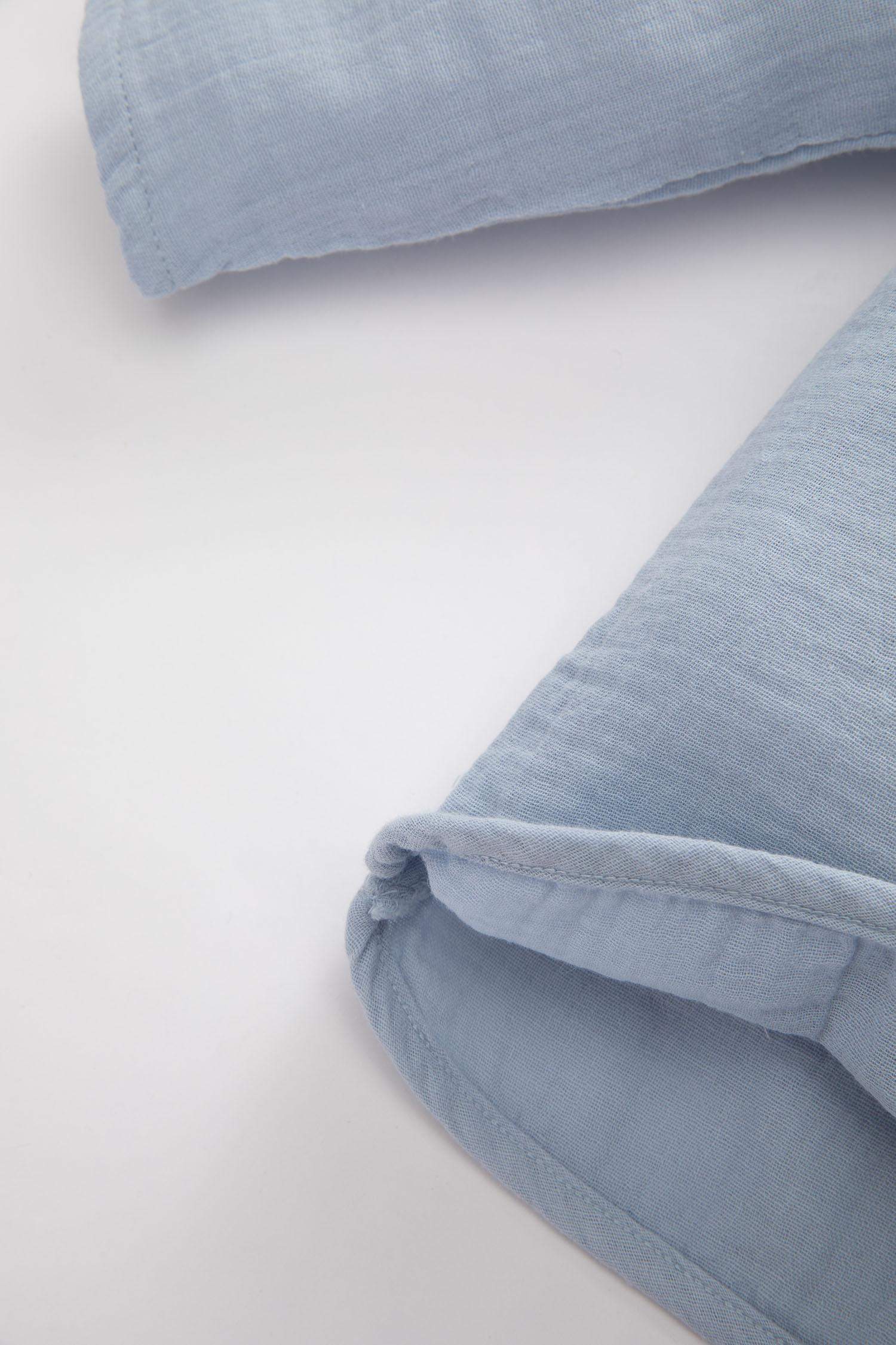 طقم ولادي قميص وسروال موسلين - قطعتين