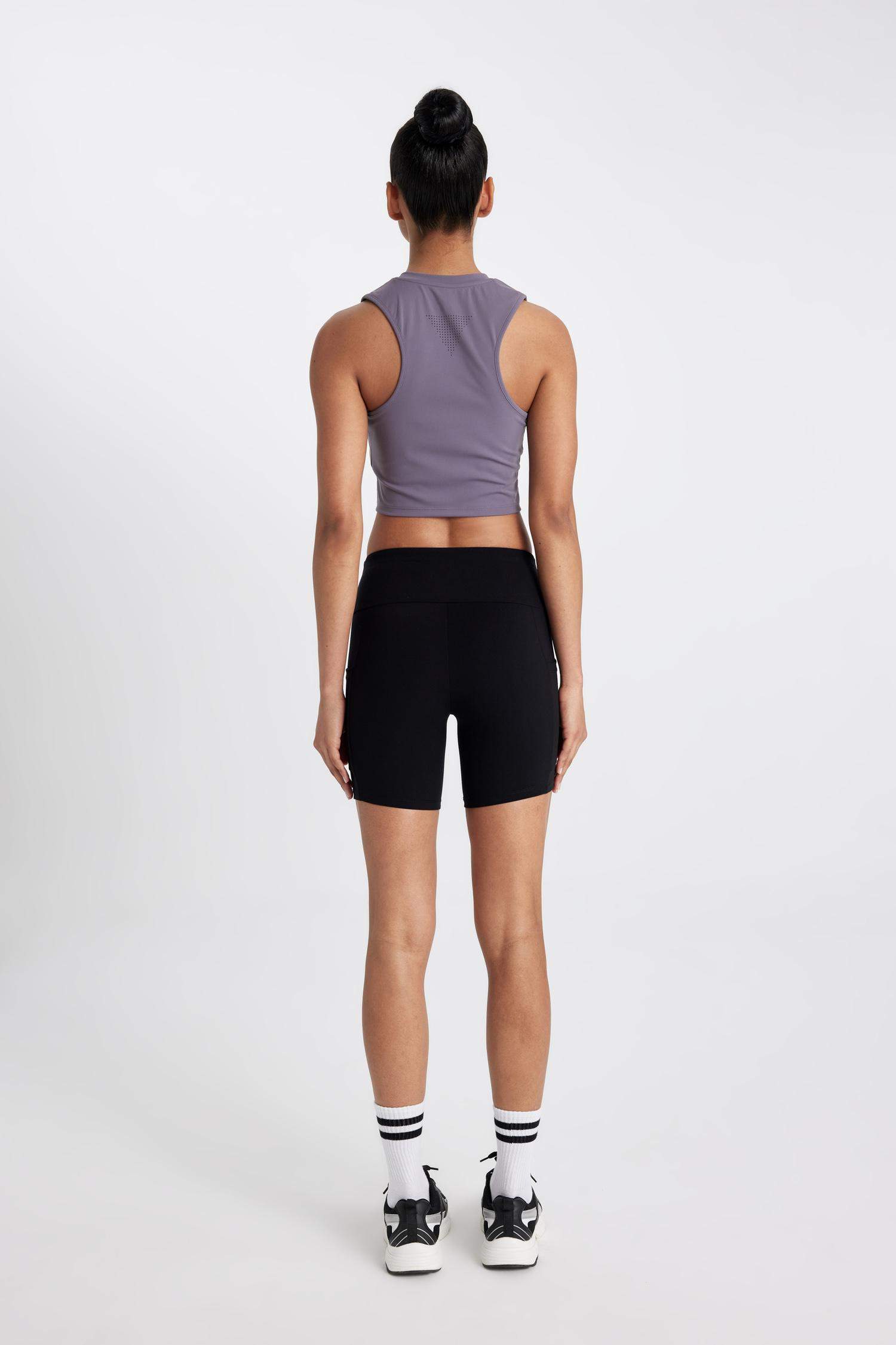 DeFactoFit Biker Waist Wrap Leggings