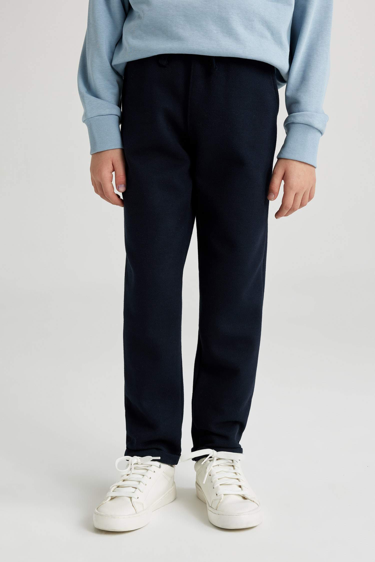 Boy Regular Fit Pique Pant