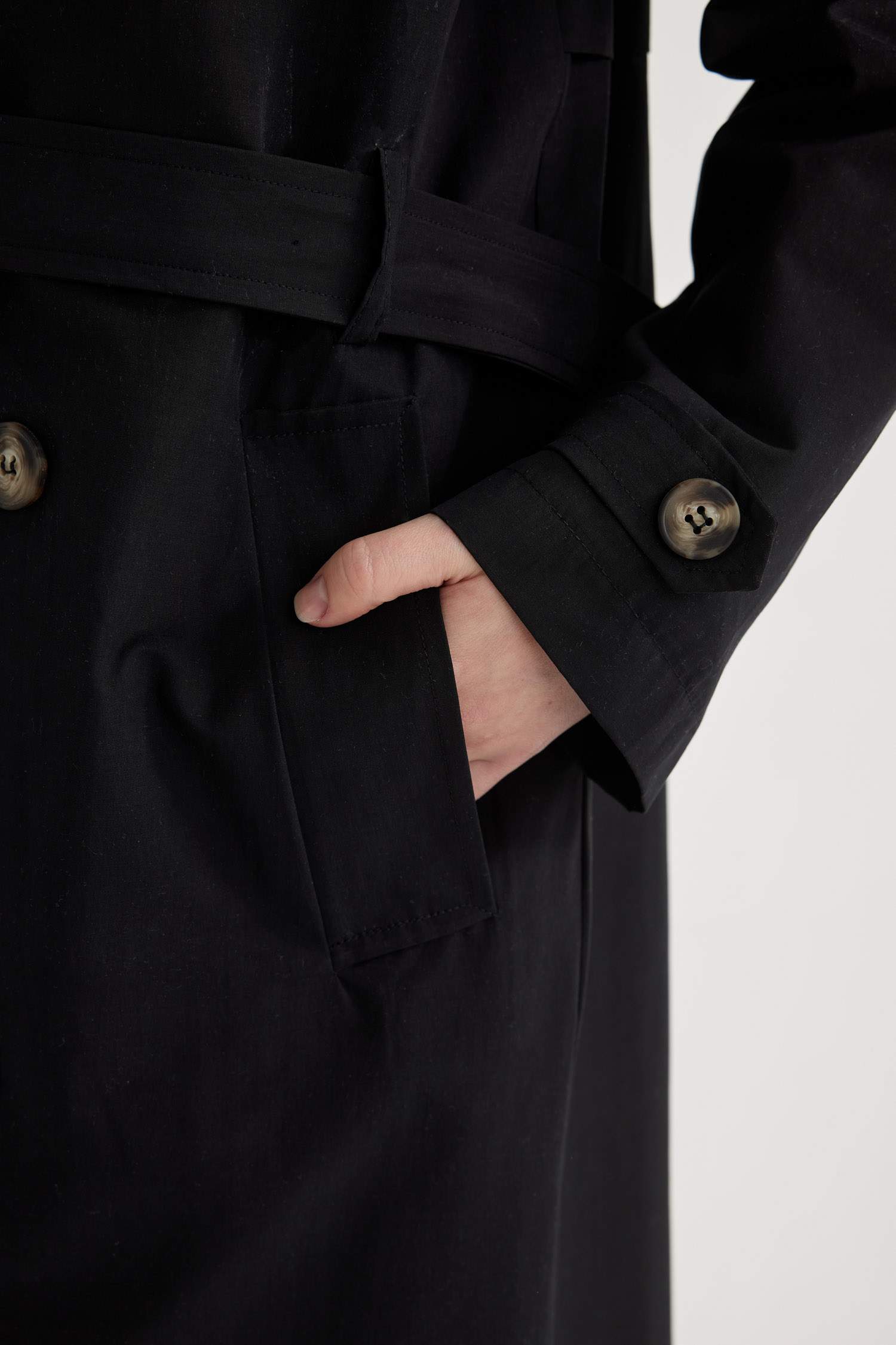 Regular Fit Trench Coat