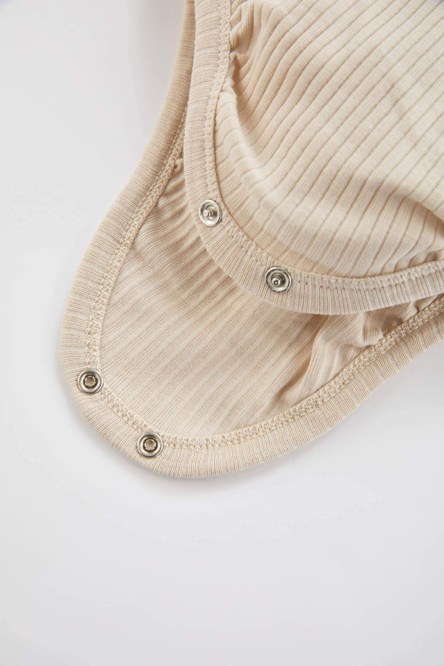 Боди с длинным рукавом в полоску для новорожденных мальчиков, 2 шт