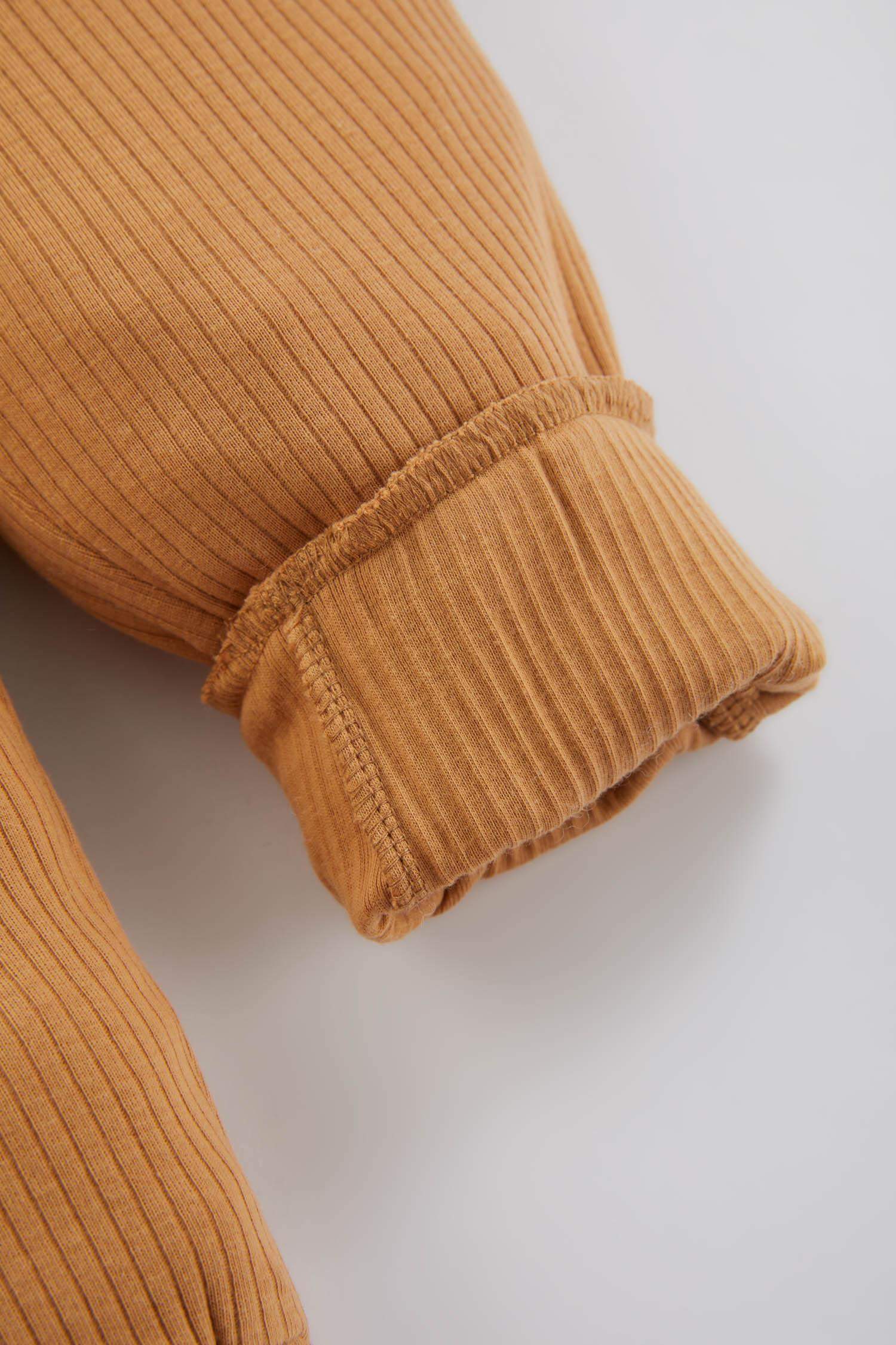 بنطلون ولادي مضلع قصة عادية - قطعتين