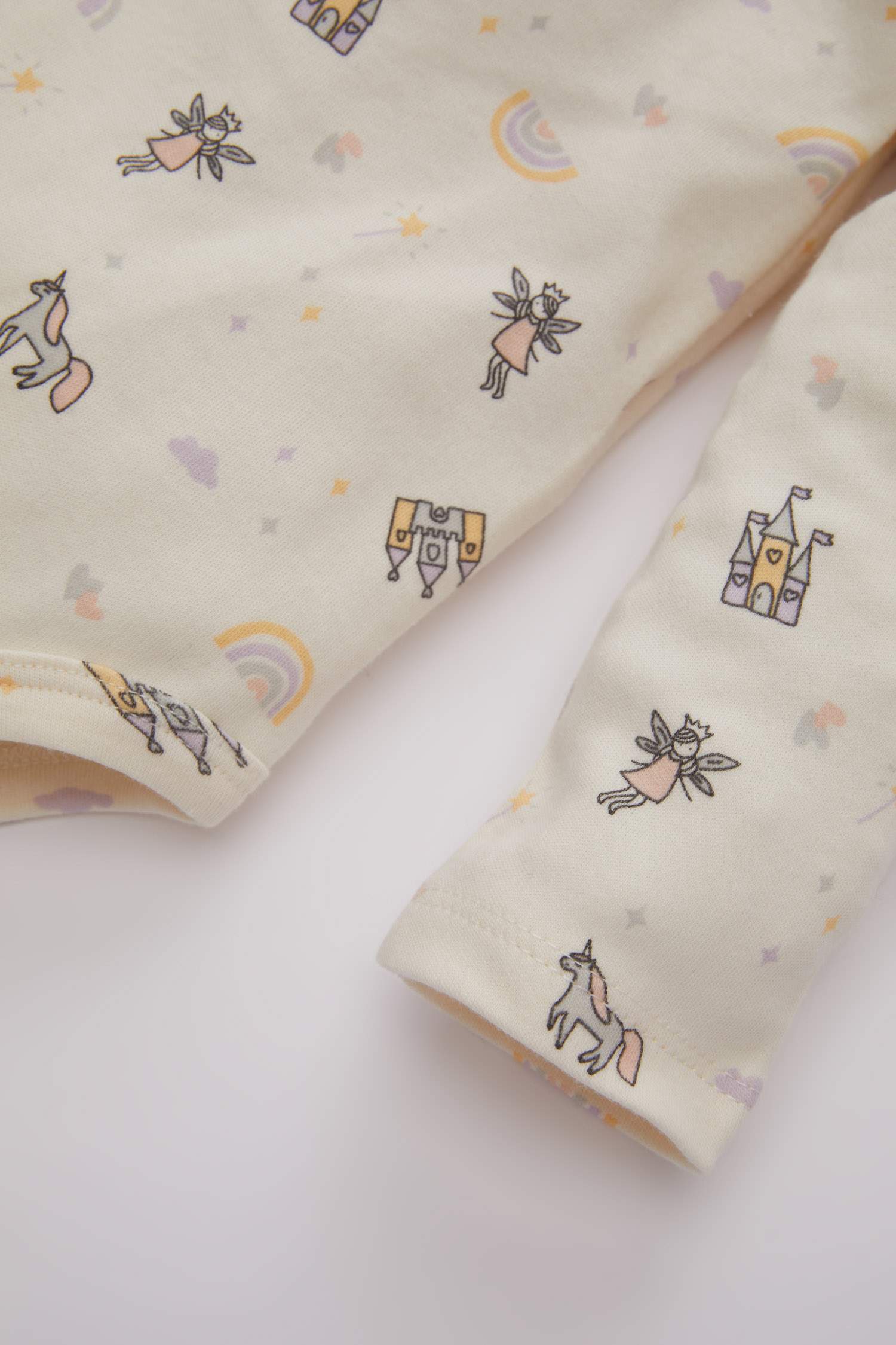 Baby Girl Long Sleeve Long Sleeve Snap Body