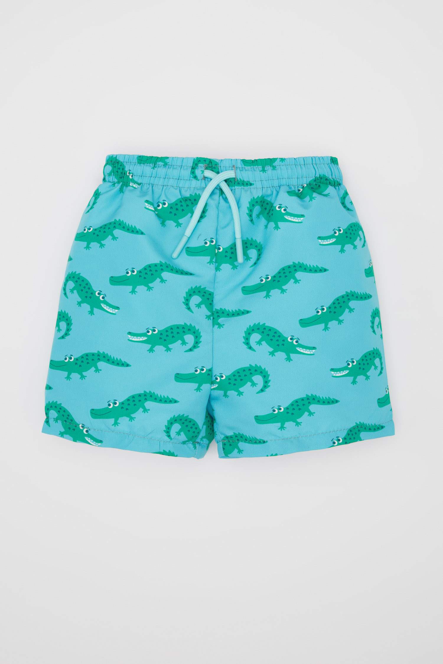 شورت بحر ولادي بطبعة حيوانات