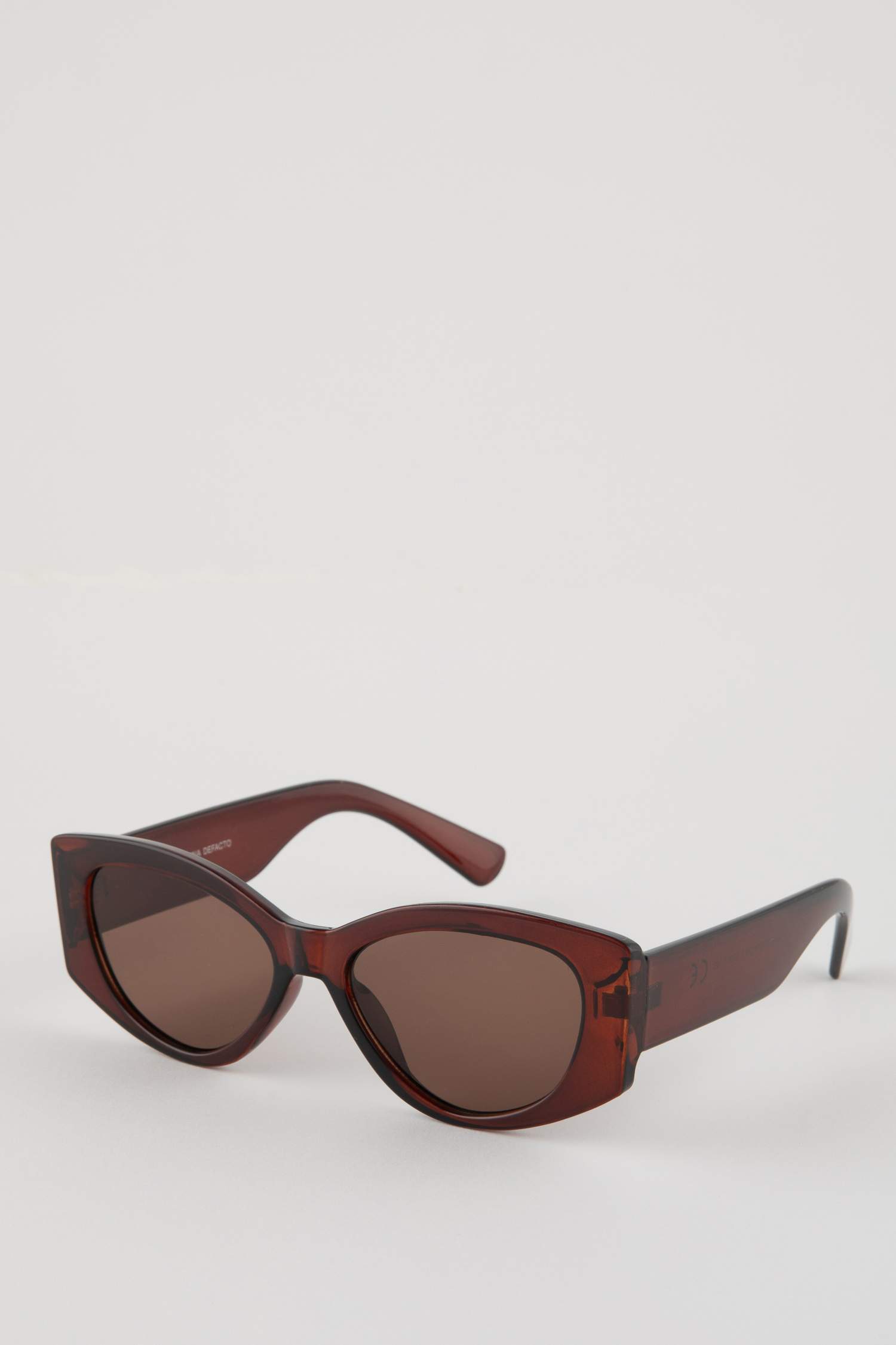 Woman Rectangular Plastic Sunglasses