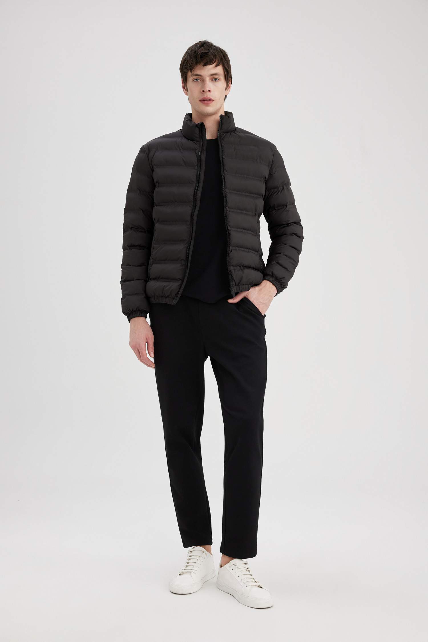 Slim Fit Puffer Jacket