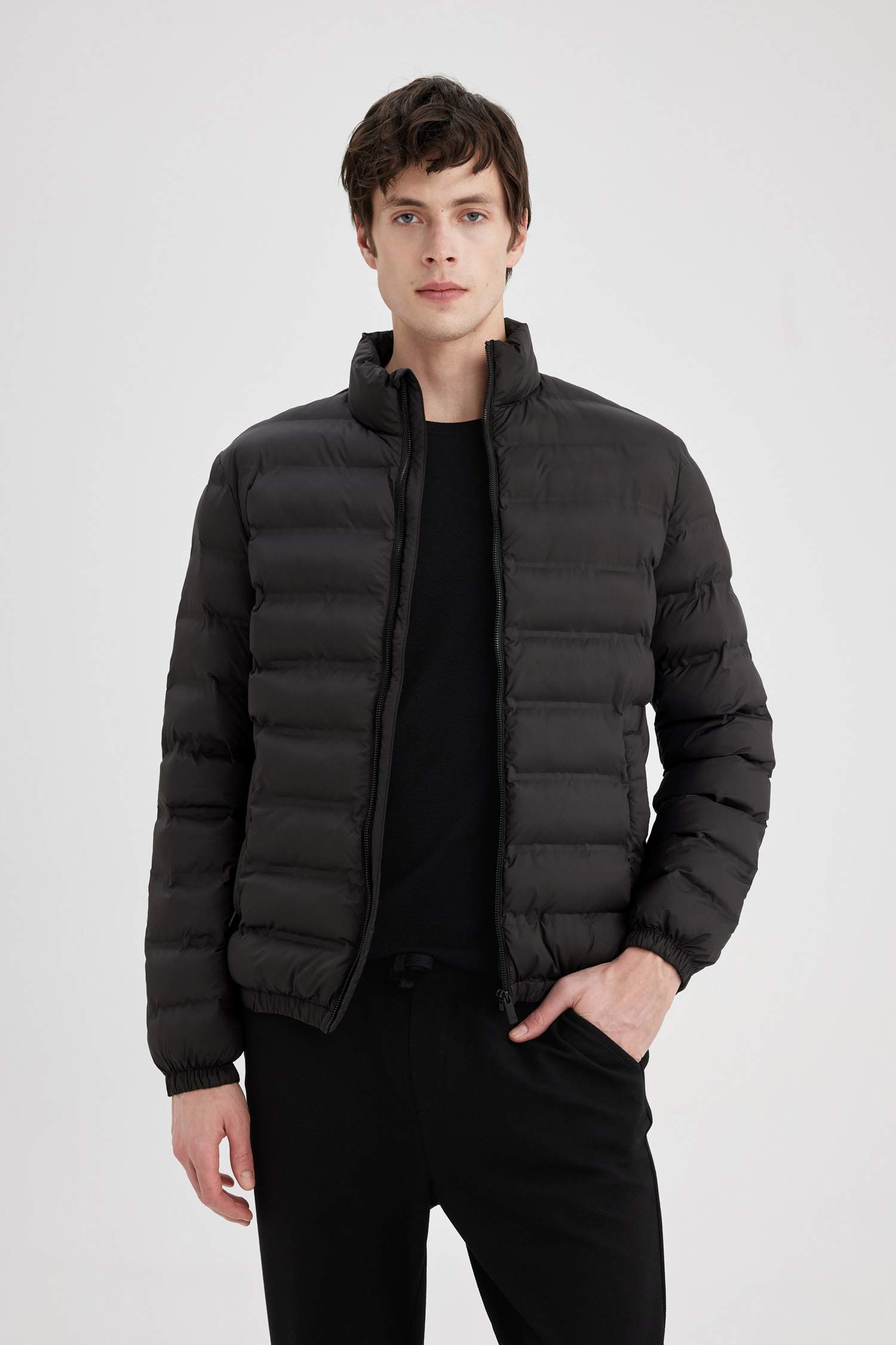 Slim Fit Puffer Jacket