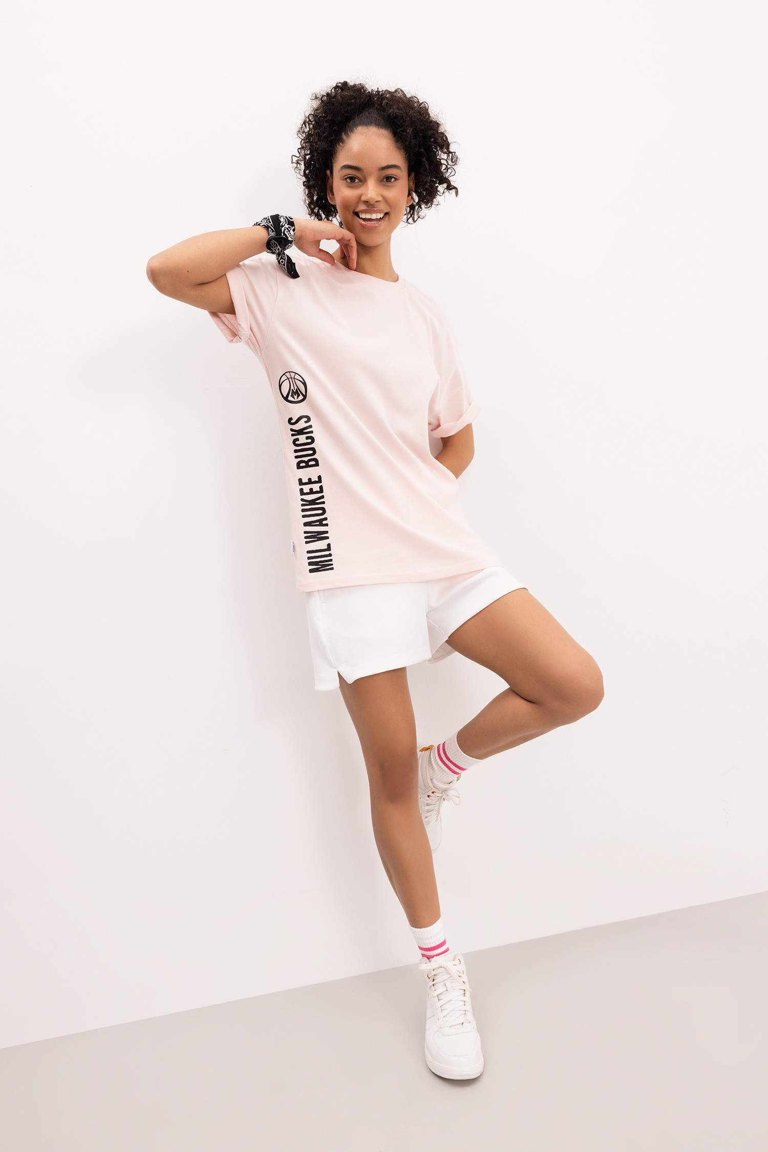 Boxy Fit Crew Neck T-Shirt